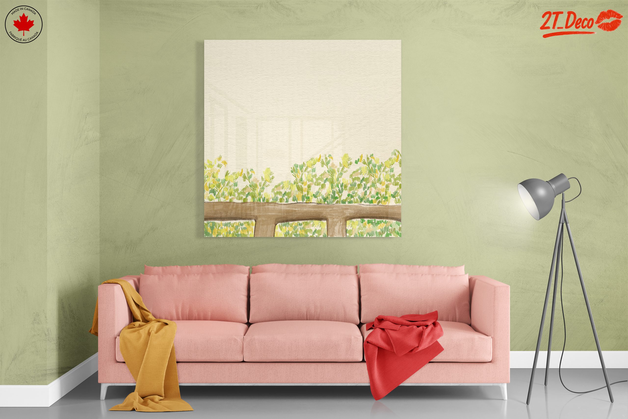 Abstract Botanical Art for Relaxing Spaces - Image 7