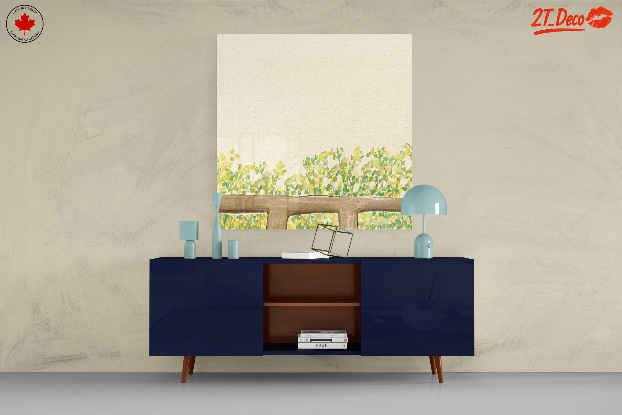Abstract Botanical Art for Relaxing Spaces - Image 8