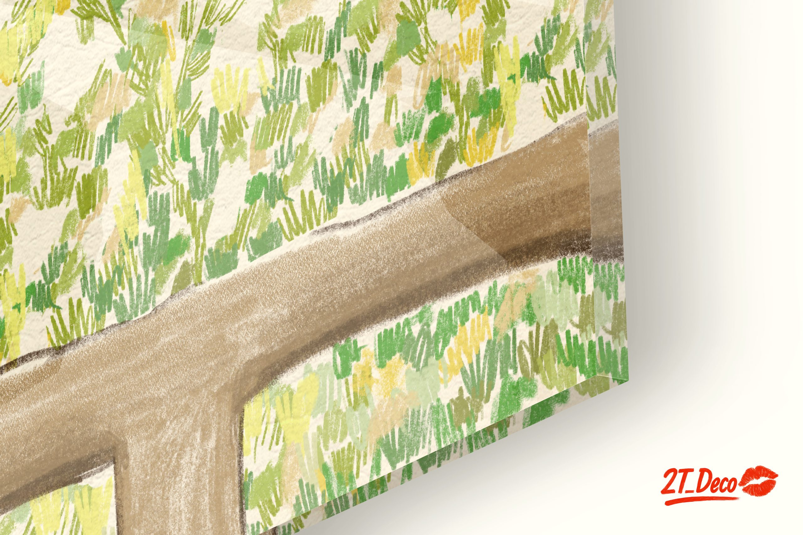 Abstract Botanical Art for Relaxing Spaces - Image 9