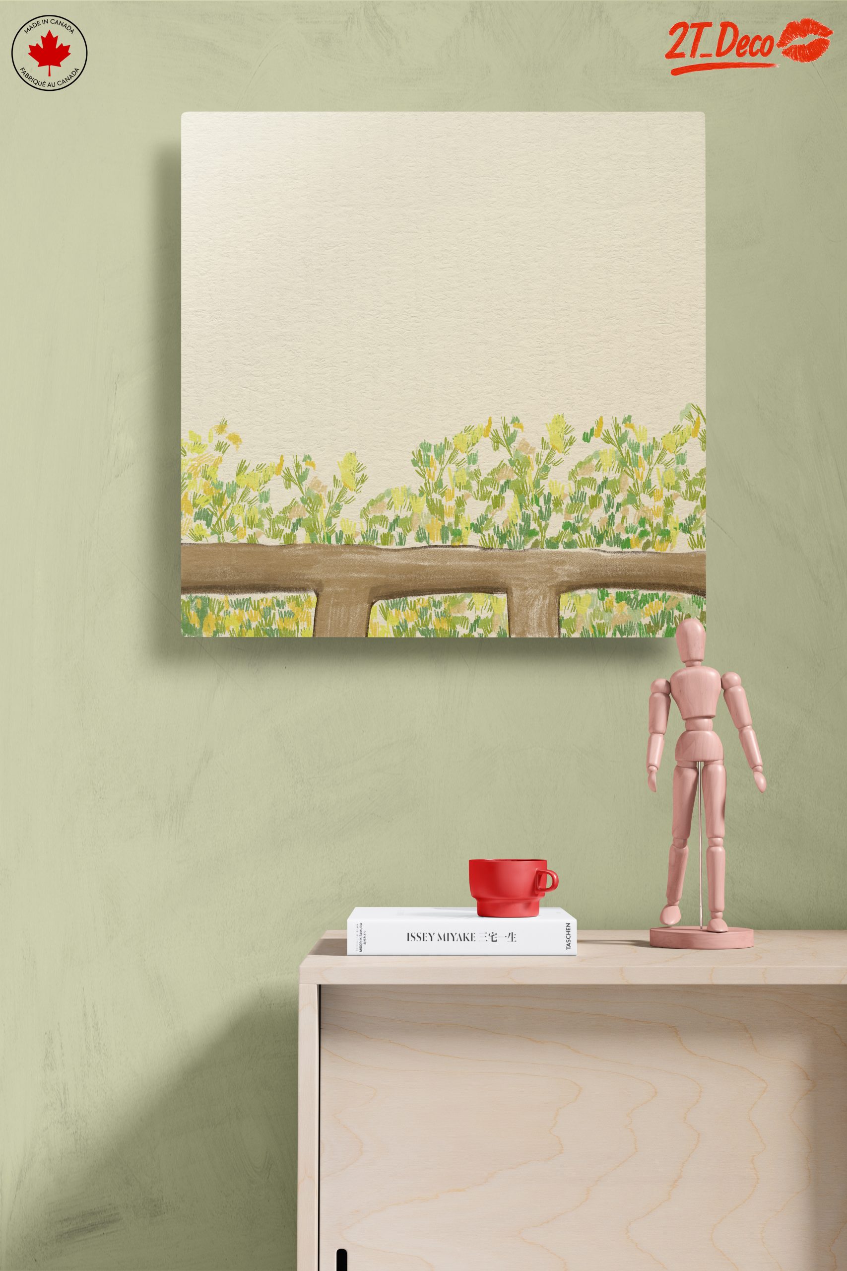 Abstract Botanical Art for Relaxing Spaces - Image 14