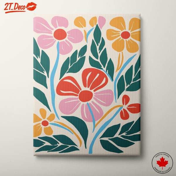 Colorful Botanical Abstract Floral Art 5