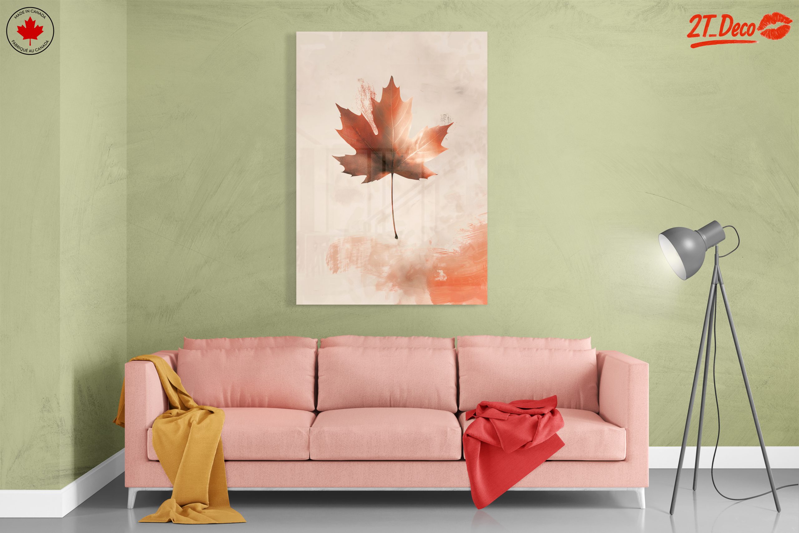 Abstract Maple Leaf Design - Image 7