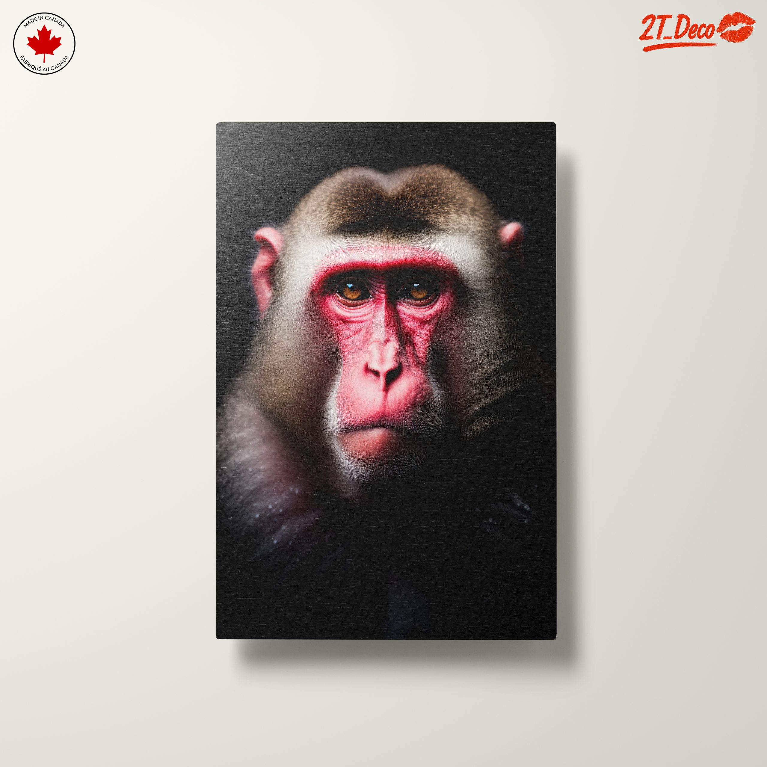 Close-Up Primate Portrait Wall Art - Image 10