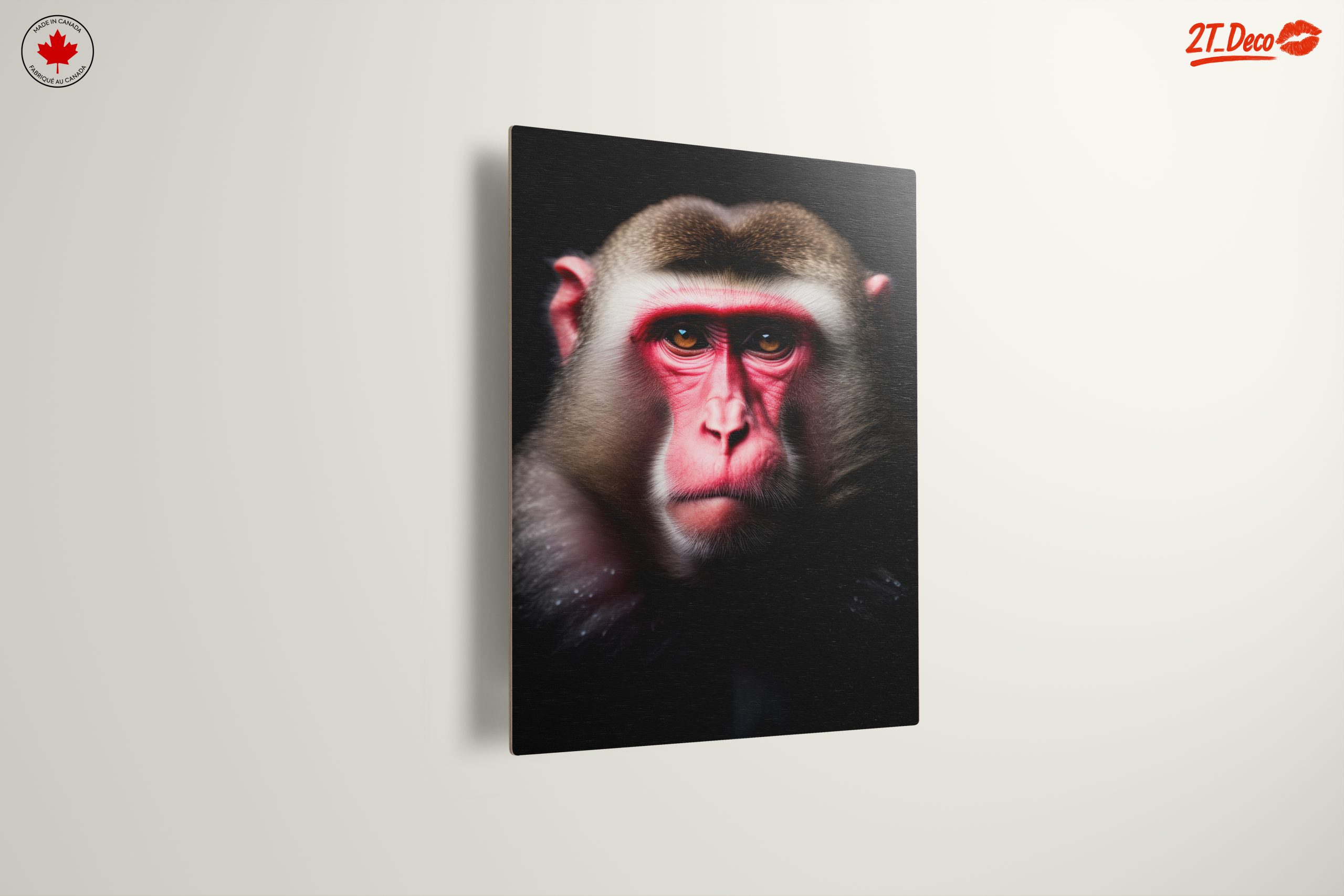Close-Up Primate Portrait Wall Art - Image 13