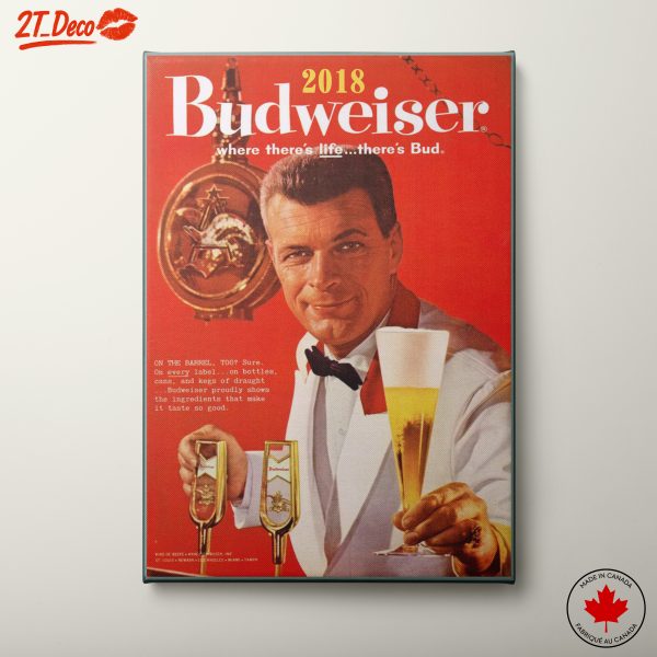 Vintage Budweiser Beer Advertisement 2