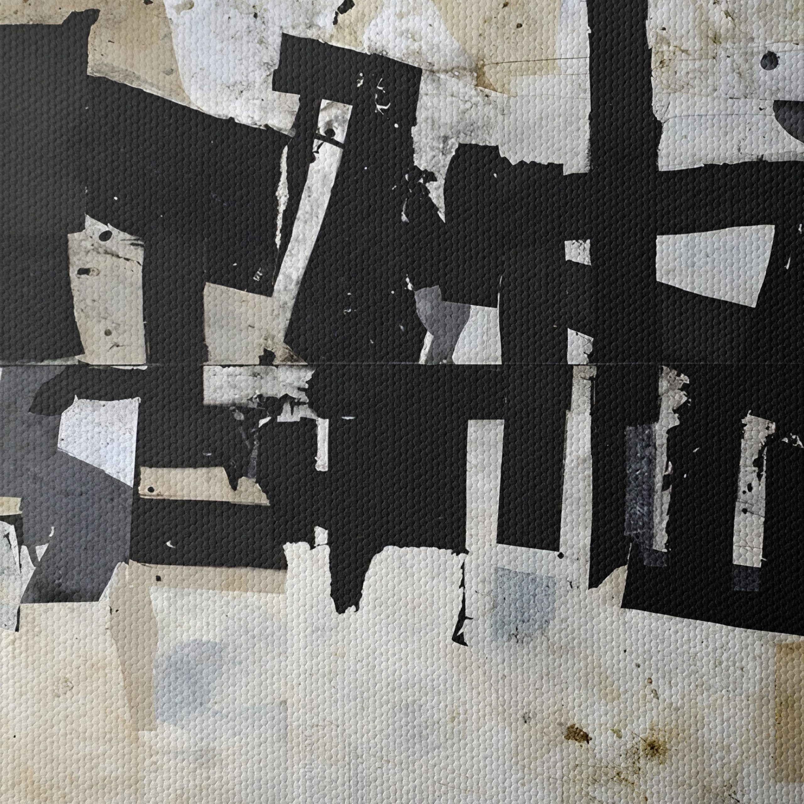 Dynamic Black and White Abstract Art - Image 4