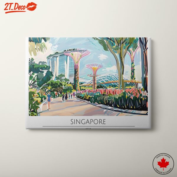Singapore Cityscape Art