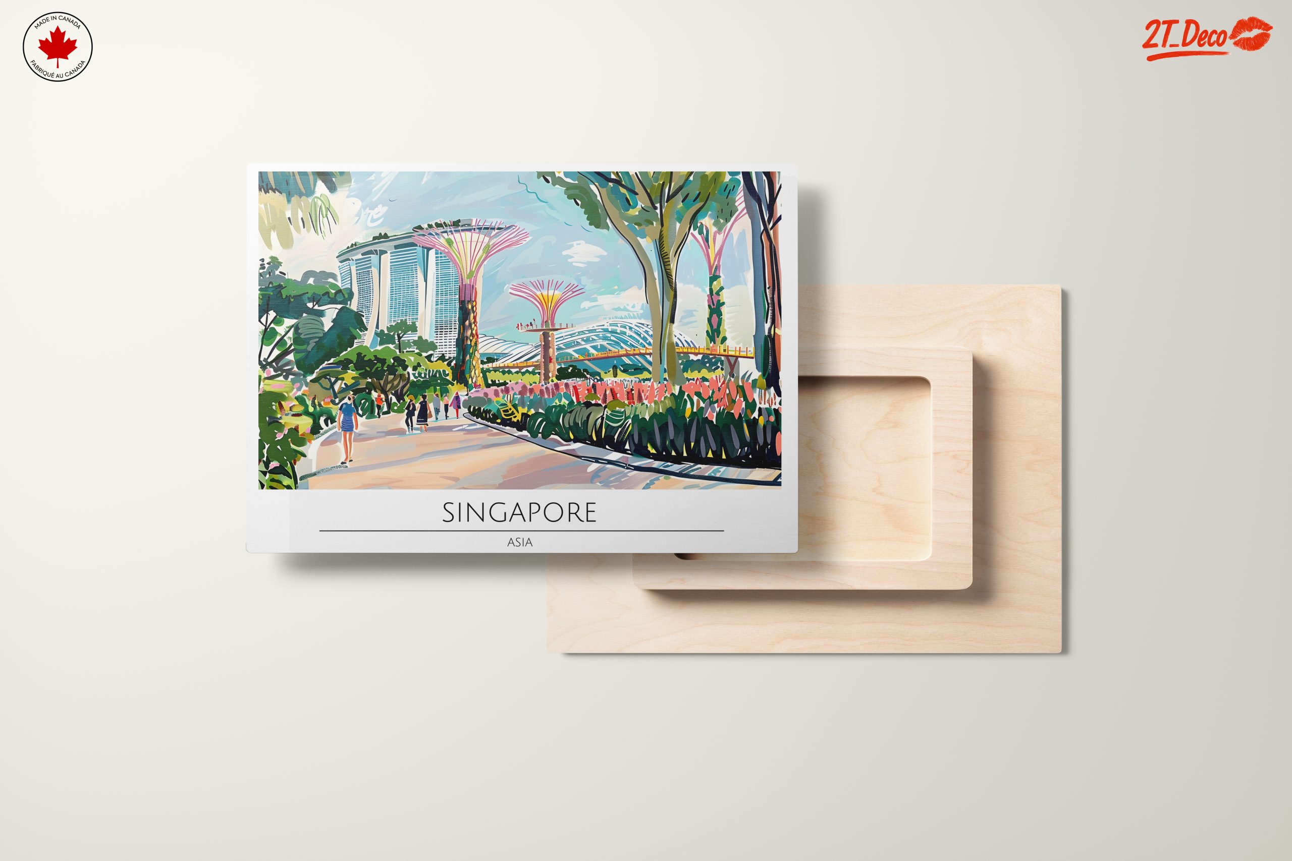 Singapore Cityscape Art - Image 11