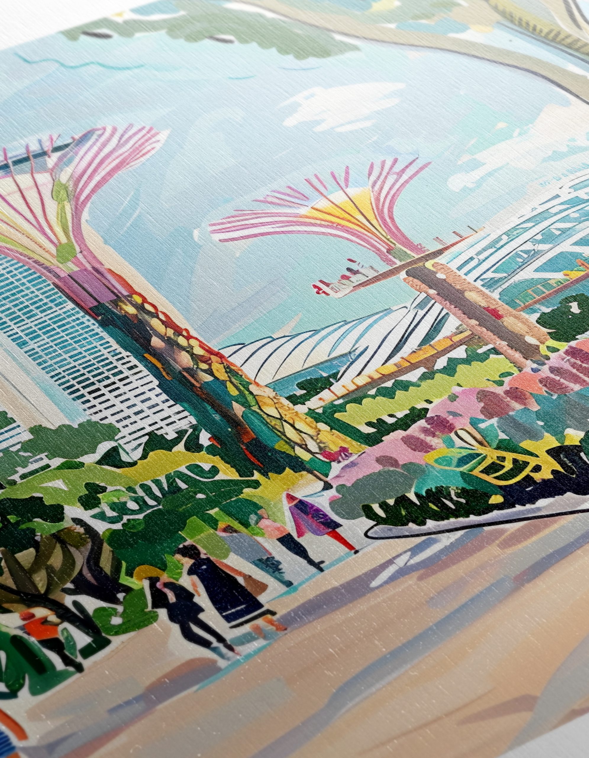 Singapore Cityscape Art - Image 12
