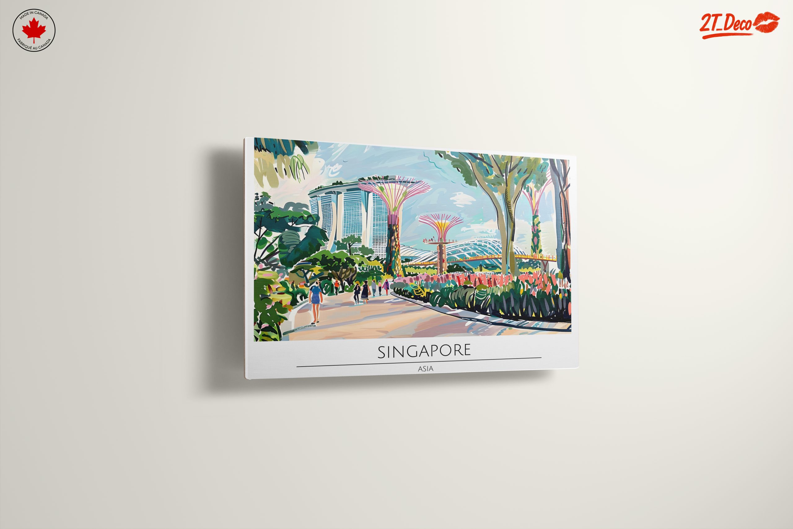 Singapore Cityscape Art - Image 13