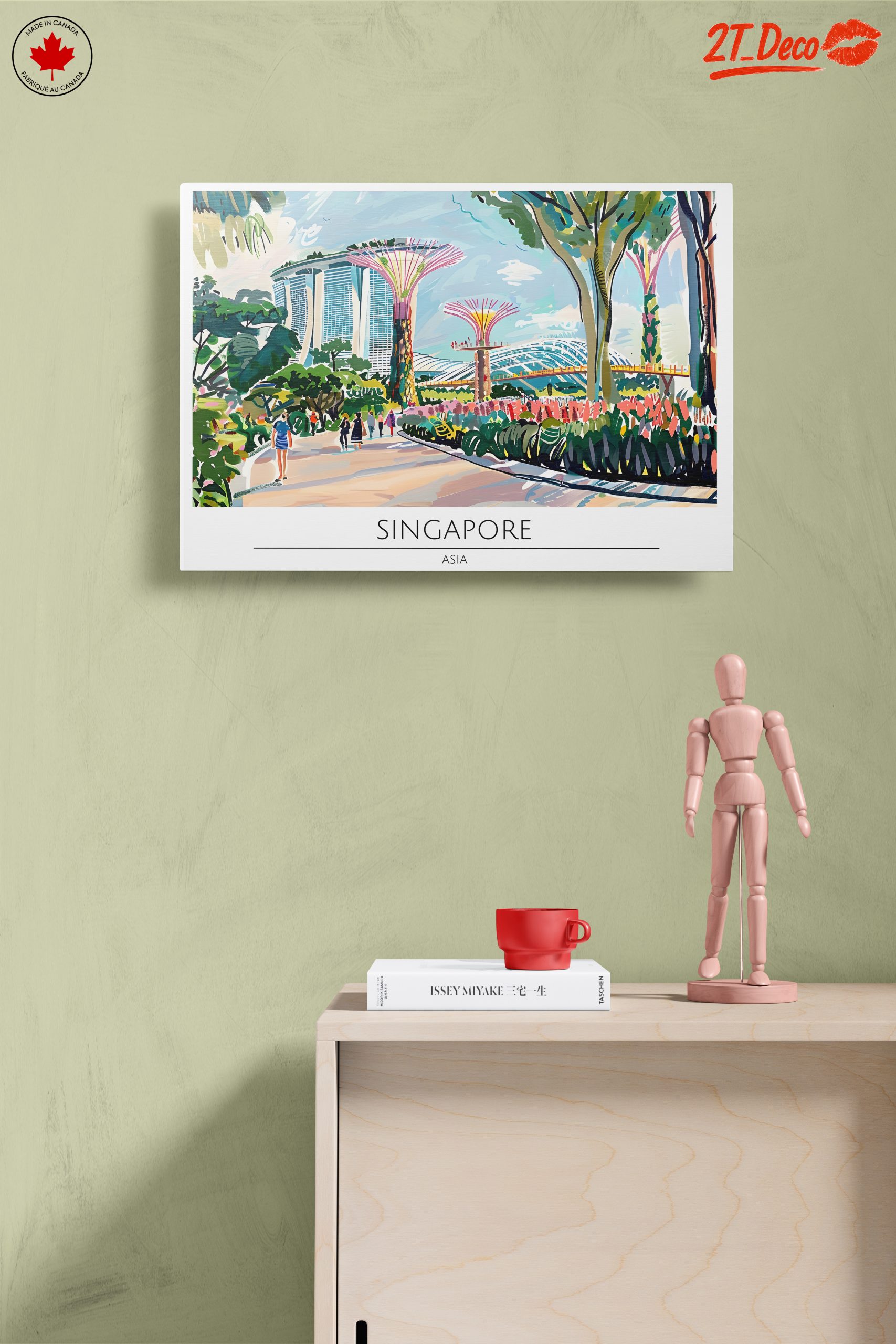 Singapore Cityscape Art - Image 14
