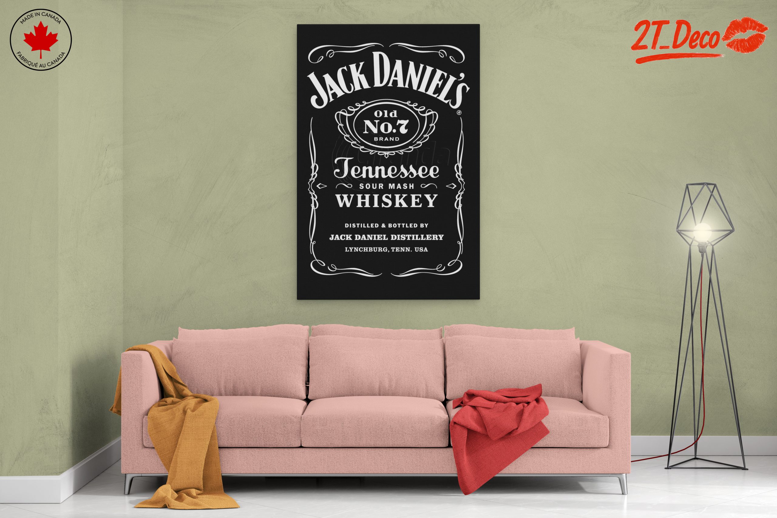 Jack Daniel's Tennessee Whiskey Art - Image 2