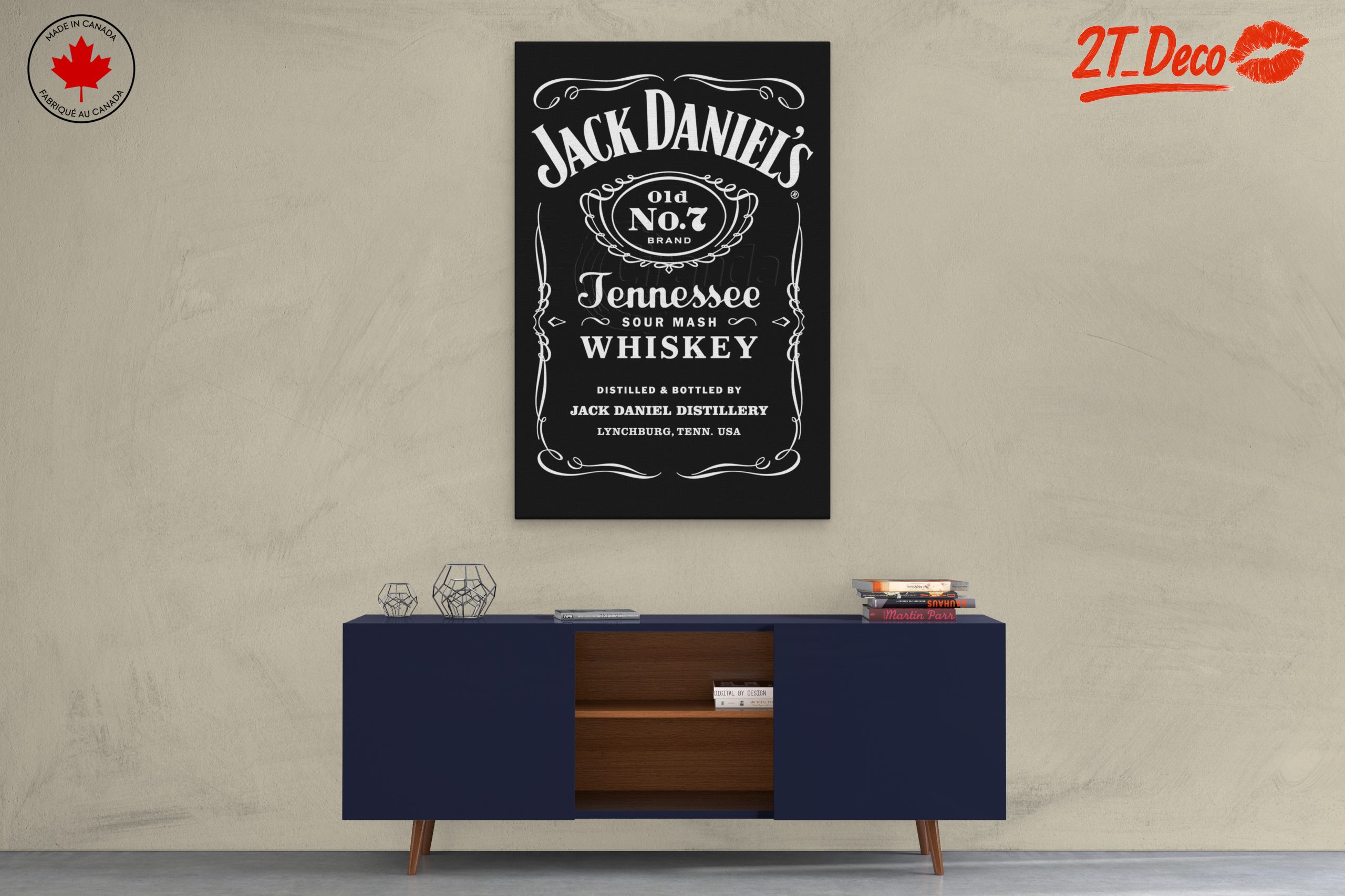 Jack Daniel's Tennessee Whiskey Art - Image 3
