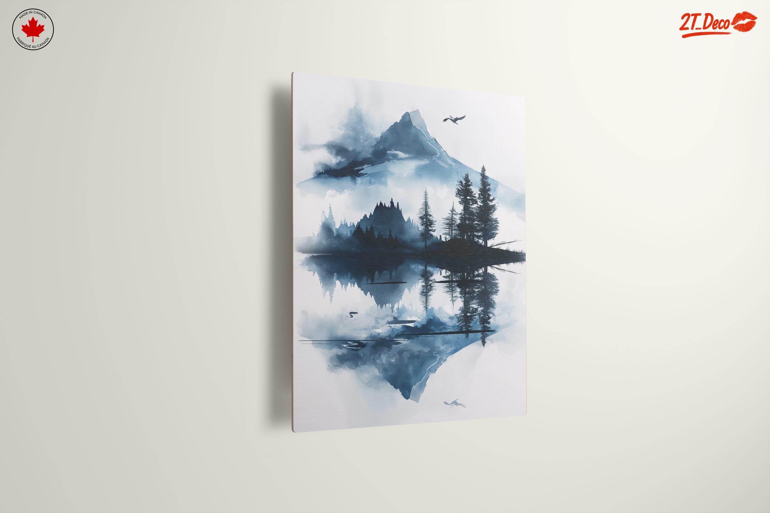 Tranquil Mountain Reflection Landscape - Image 13