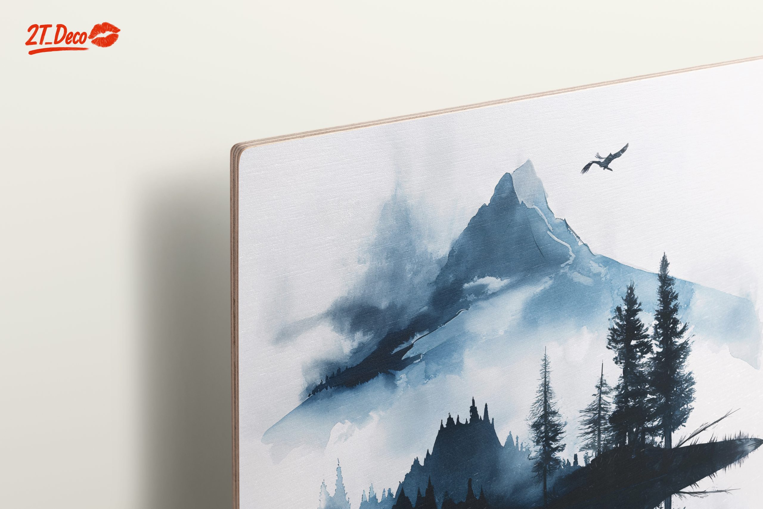 Tranquil Mountain Reflection Landscape - Image 15