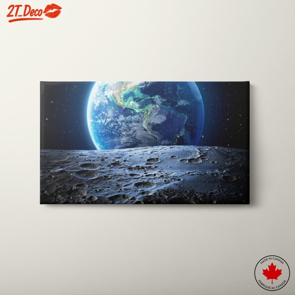 Earth Seen from the Moon