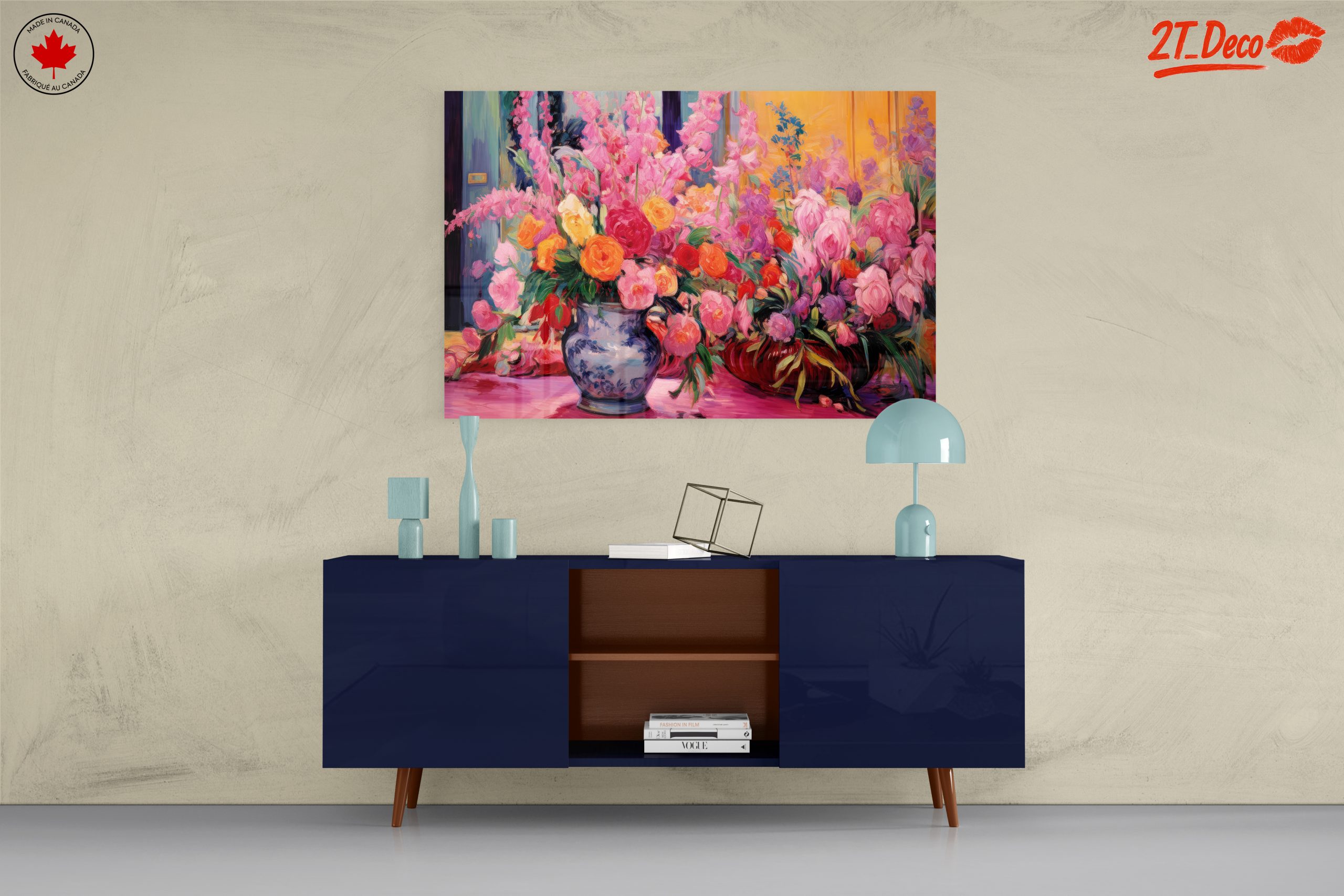 Vibrant Floral Arrangements in Pink and Orange - Image 8