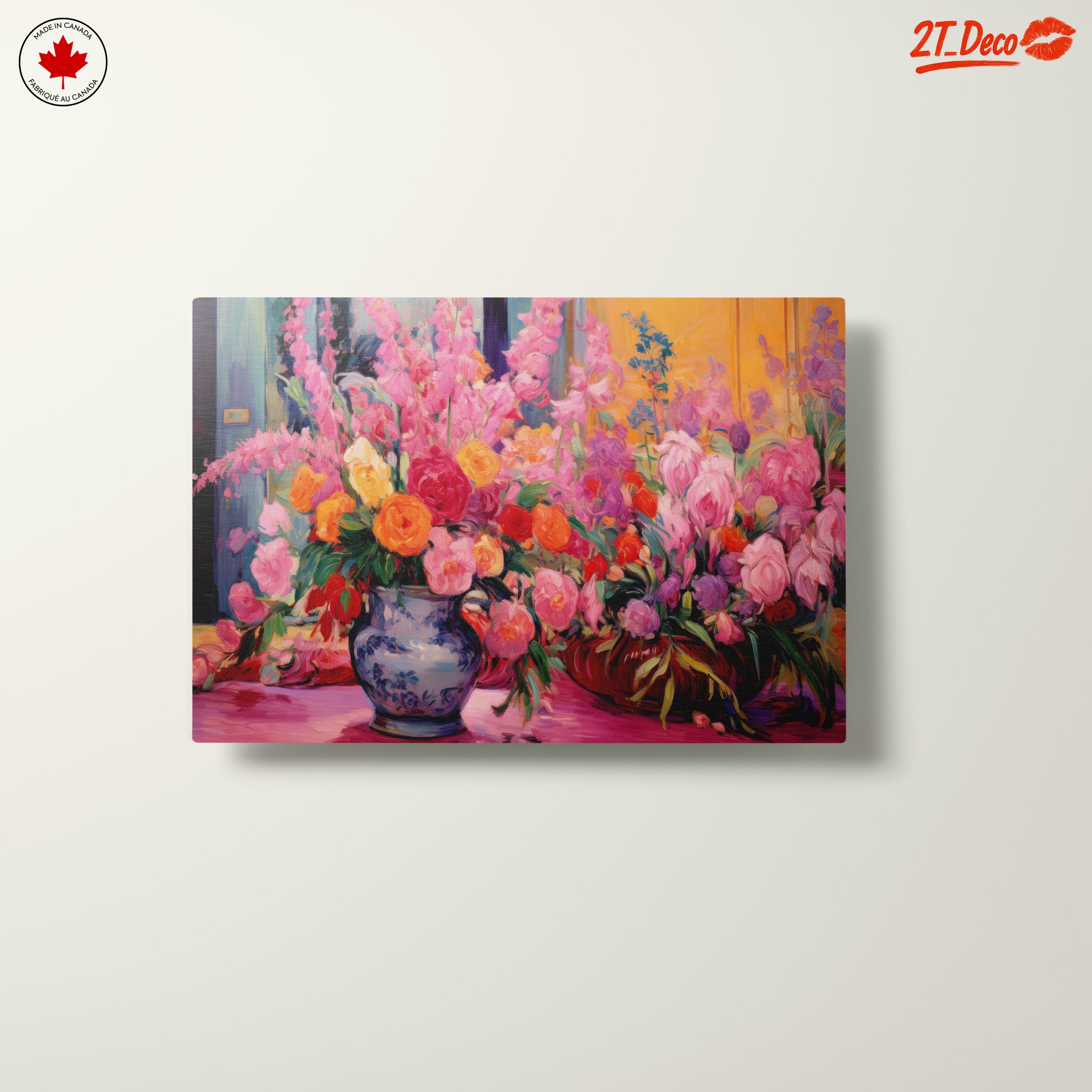Vibrant Floral Arrangements in Pink and Orange - Image 10