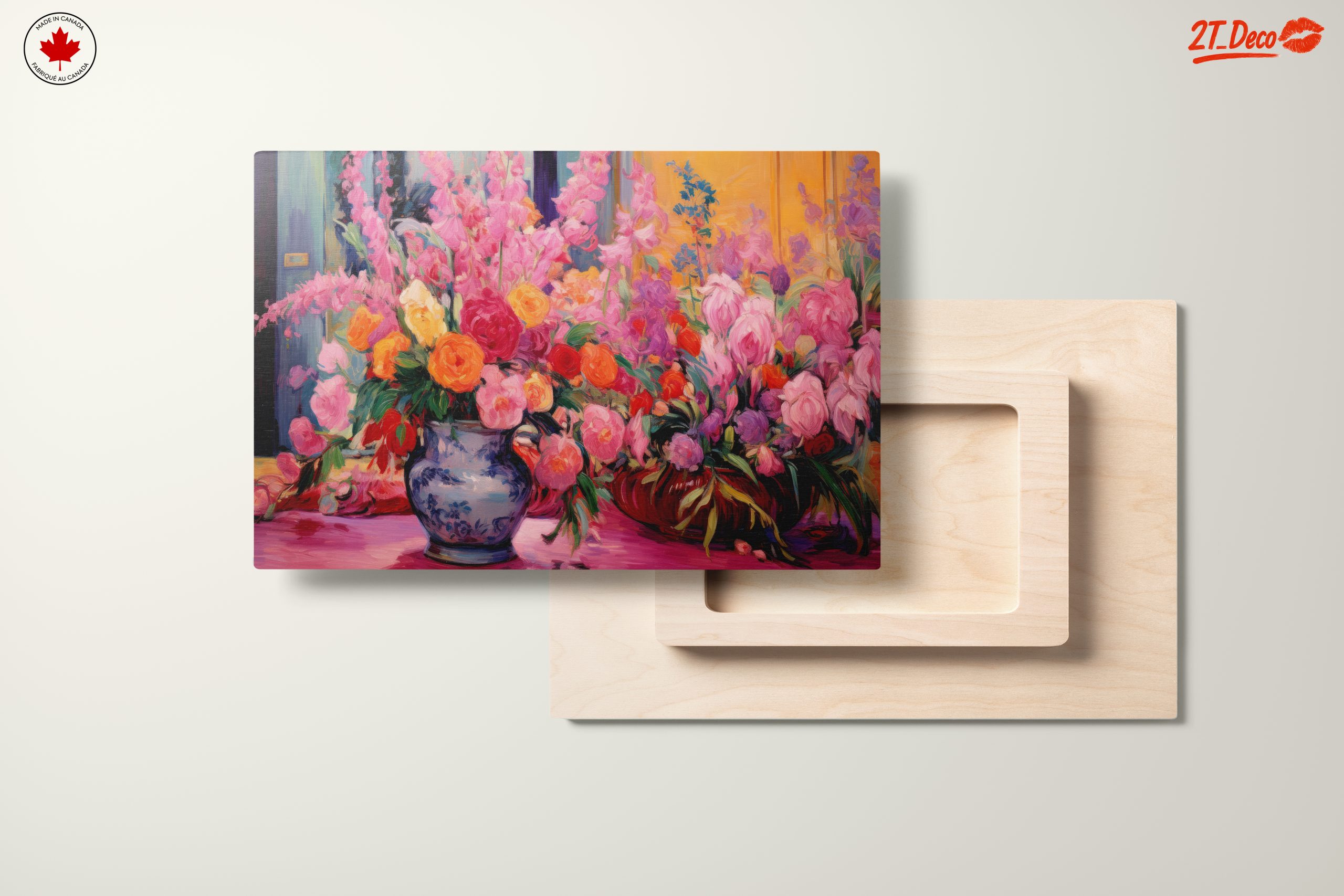 Vibrant Floral Arrangements in Pink and Orange - Image 11