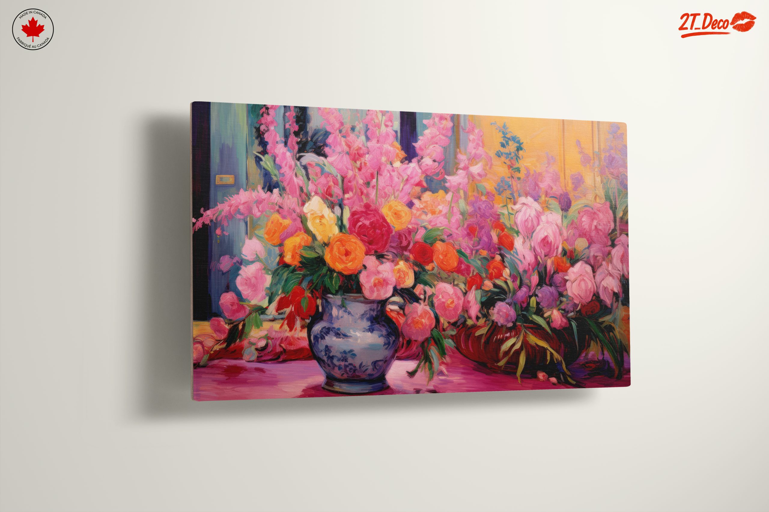 Vibrant Floral Arrangements in Pink and Orange - Image 13