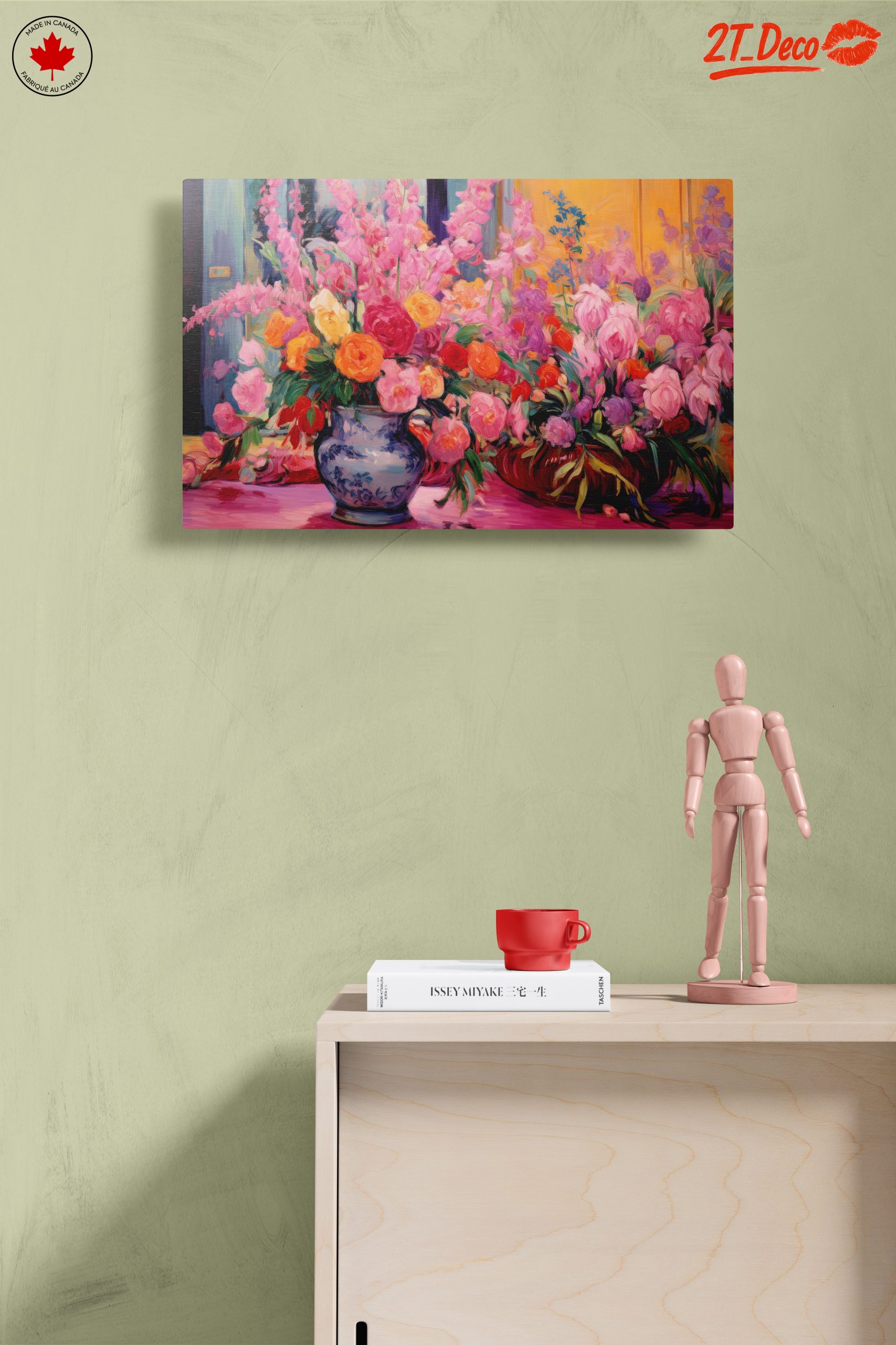 Vibrant Floral Arrangements in Pink and Orange - Image 14