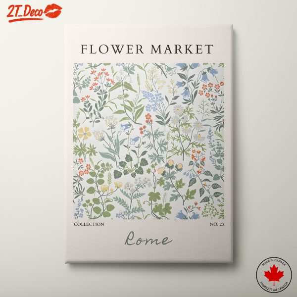 Delicate Floral Design for Home Decoration