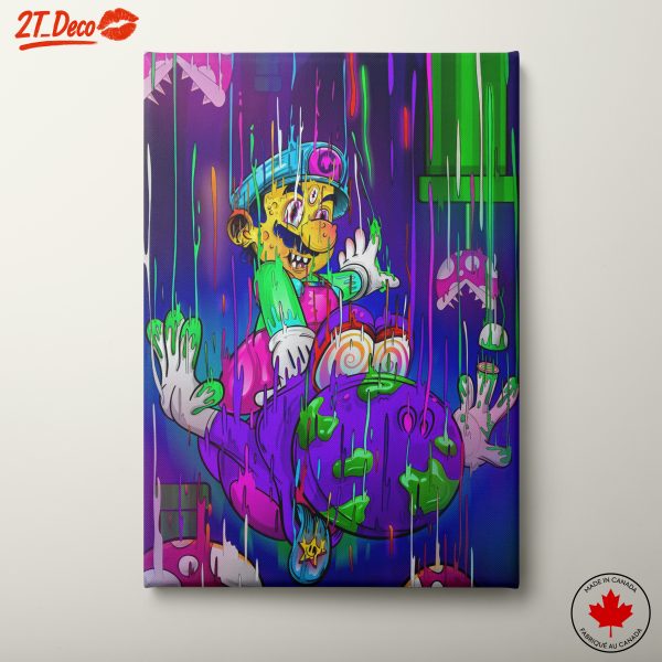 Whimsical Cartoon Character in Vibrant Colors