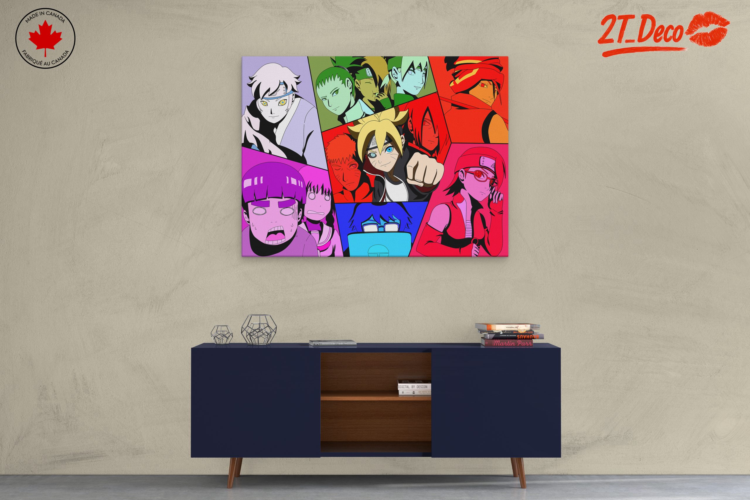 Boruto Character Art in Vibrant Colors - Image 3