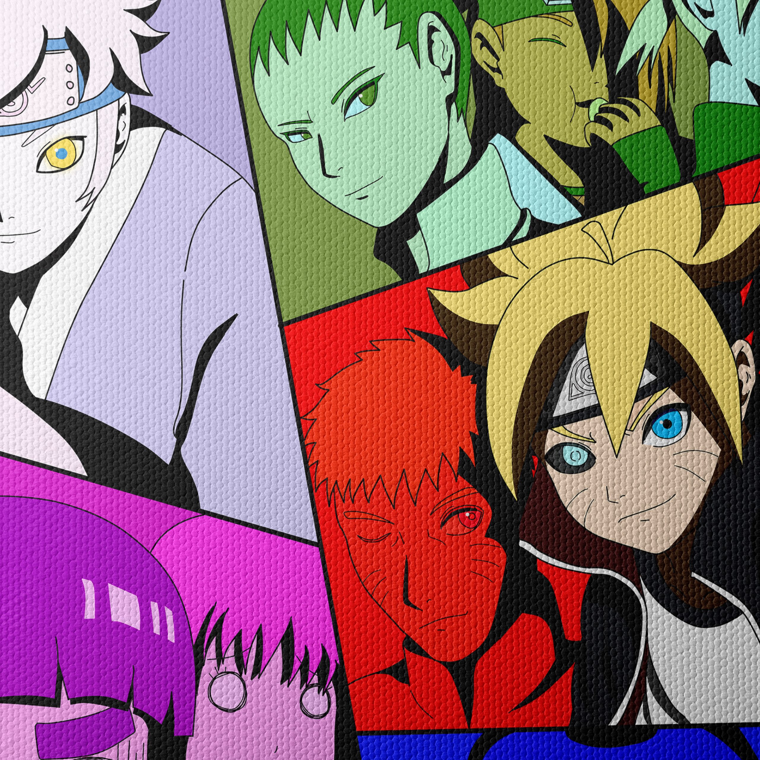 Boruto Character Art in Vibrant Colors - Image 4