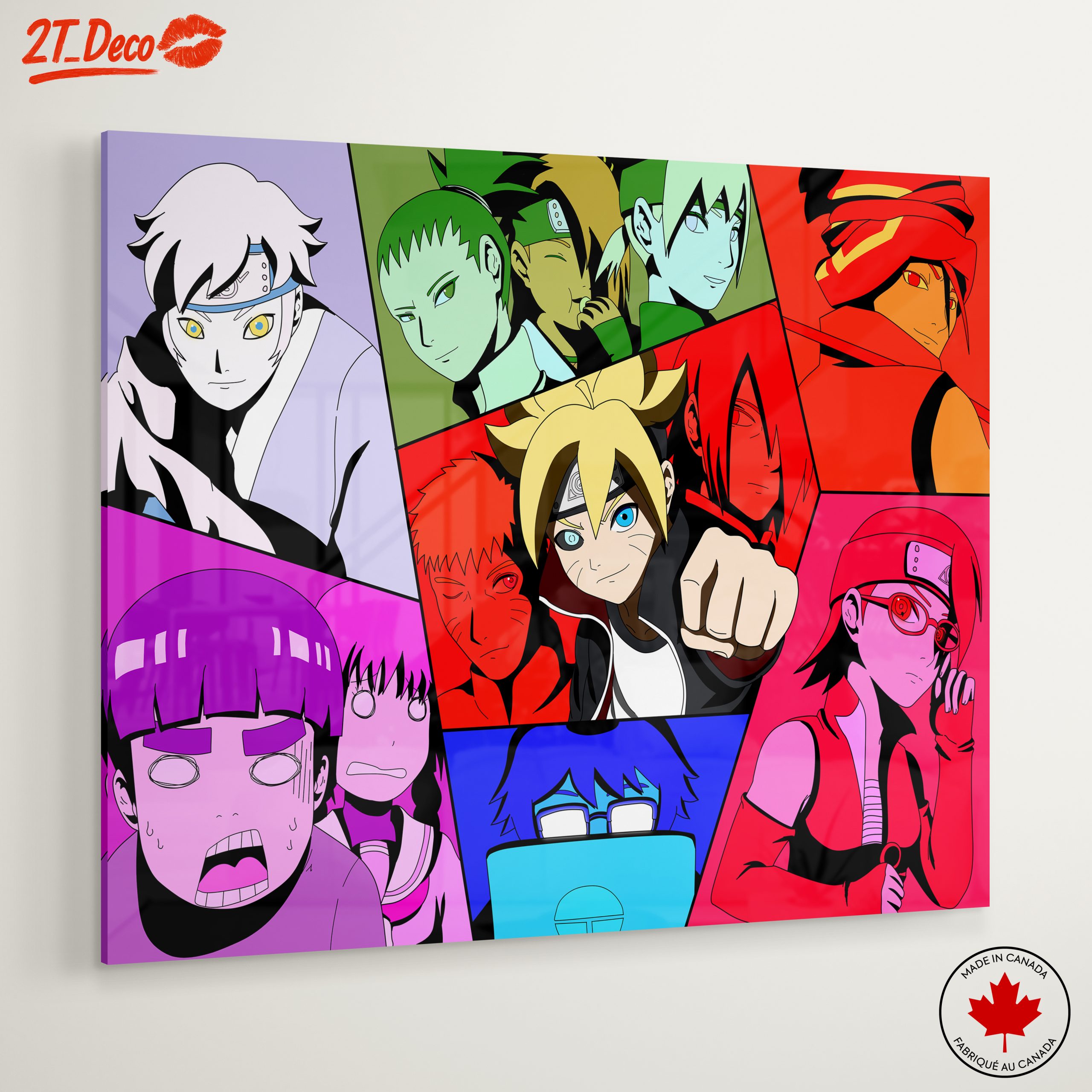 Boruto Character Art in Vibrant Colors - Image 6