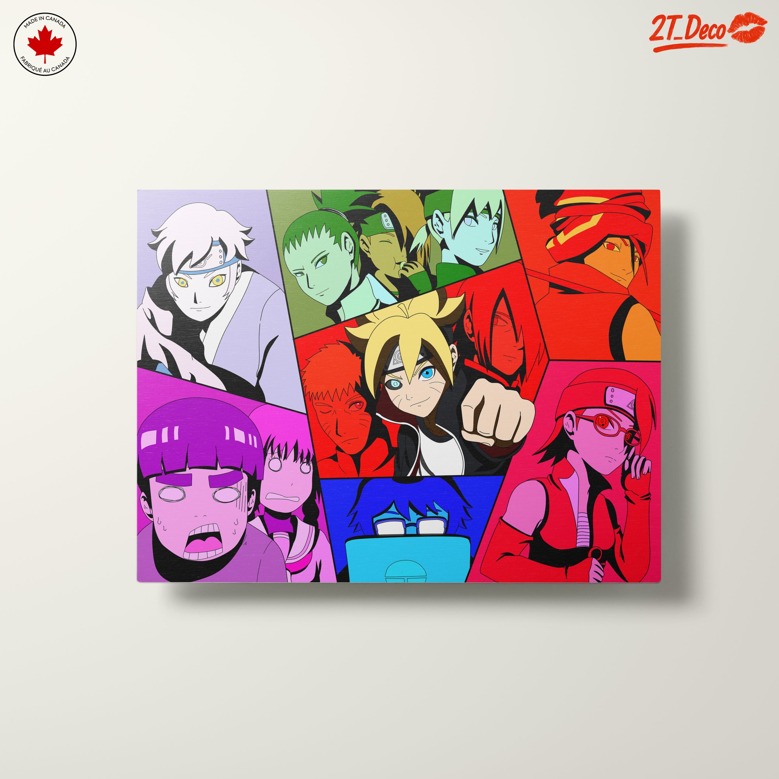 Boruto Character Art in Vibrant Colors - Image 10
