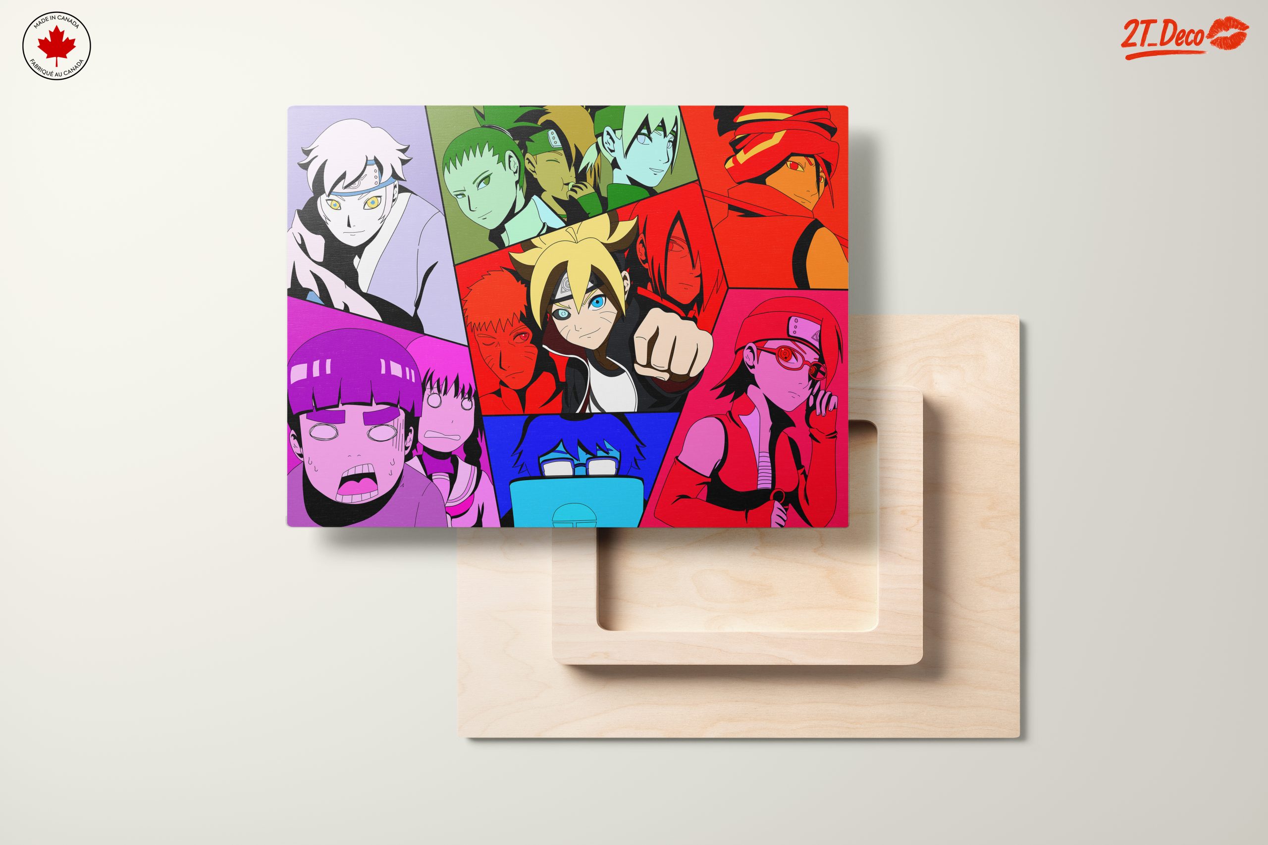 Boruto Character Art in Vibrant Colors - Image 11