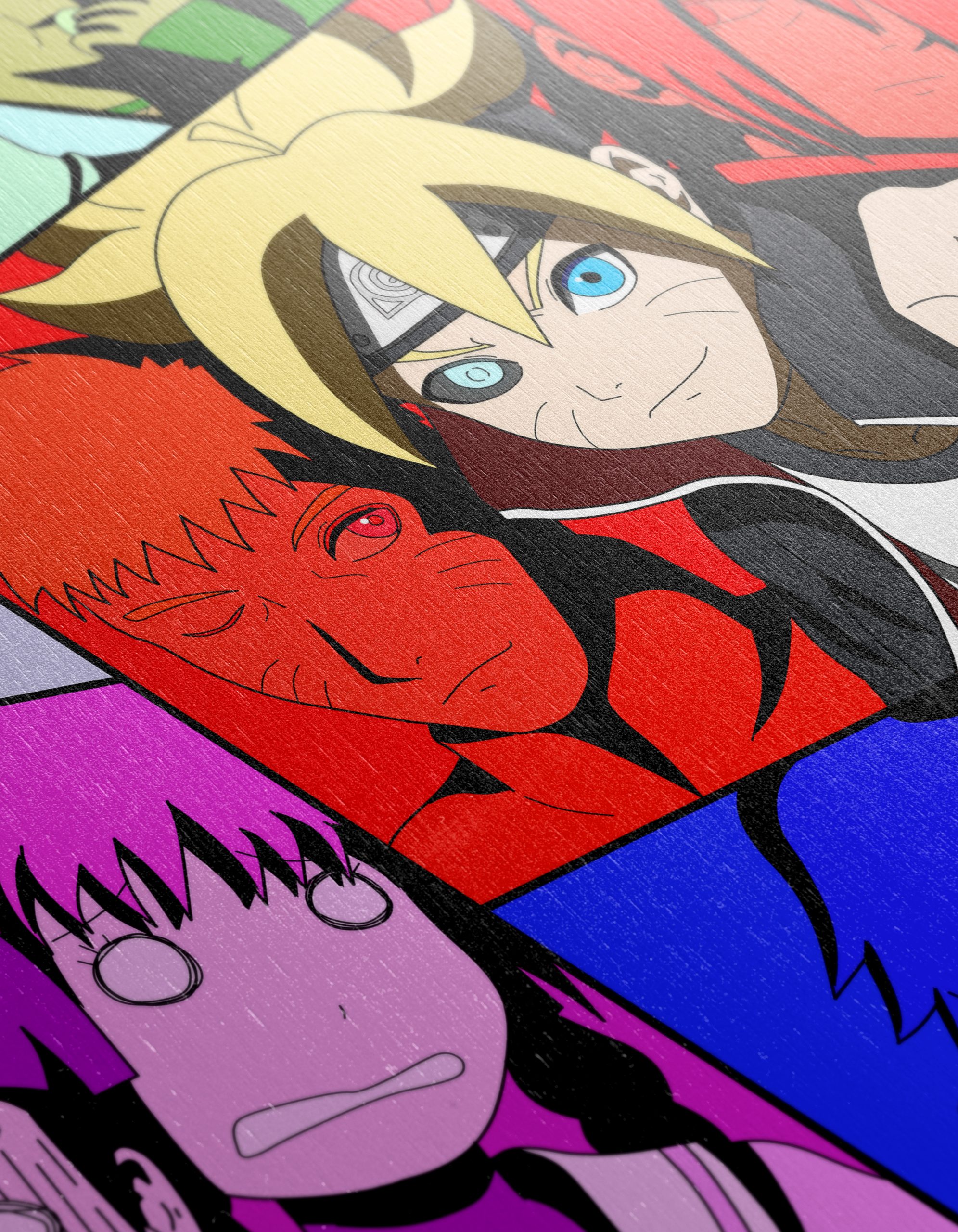 Boruto Character Art in Vibrant Colors - Image 12