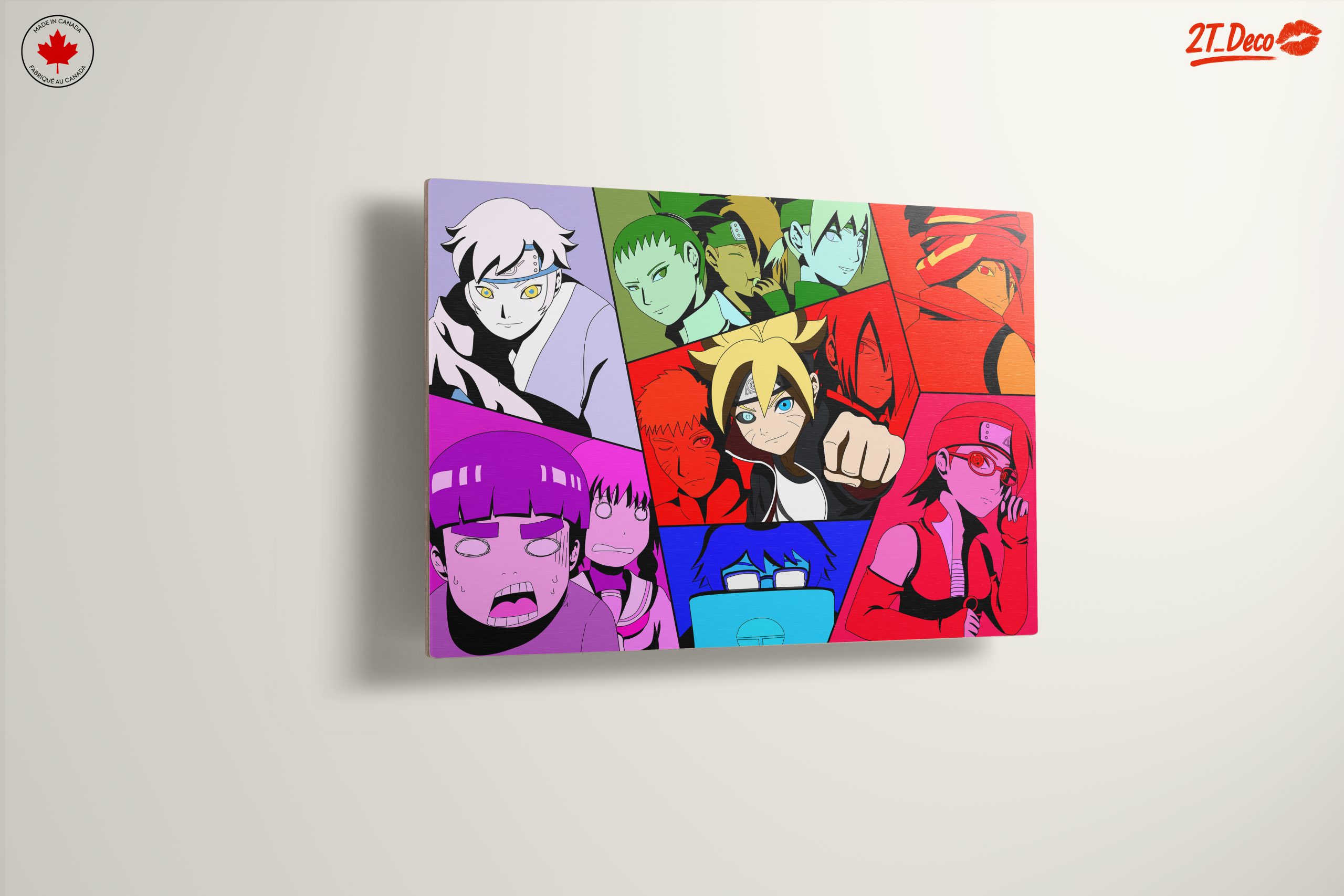 Boruto Character Art in Vibrant Colors - Image 13