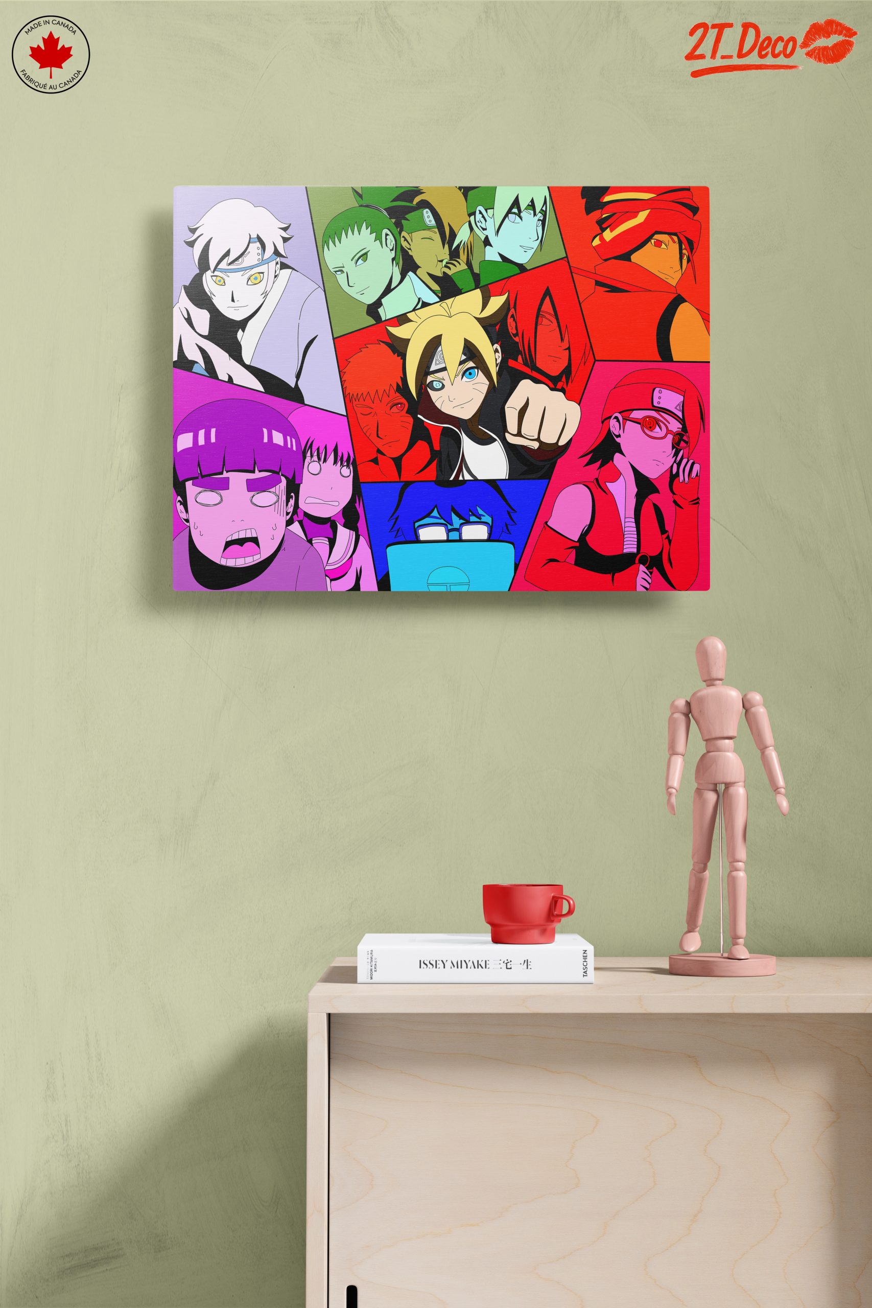 Boruto Character Art in Vibrant Colors - Image 14