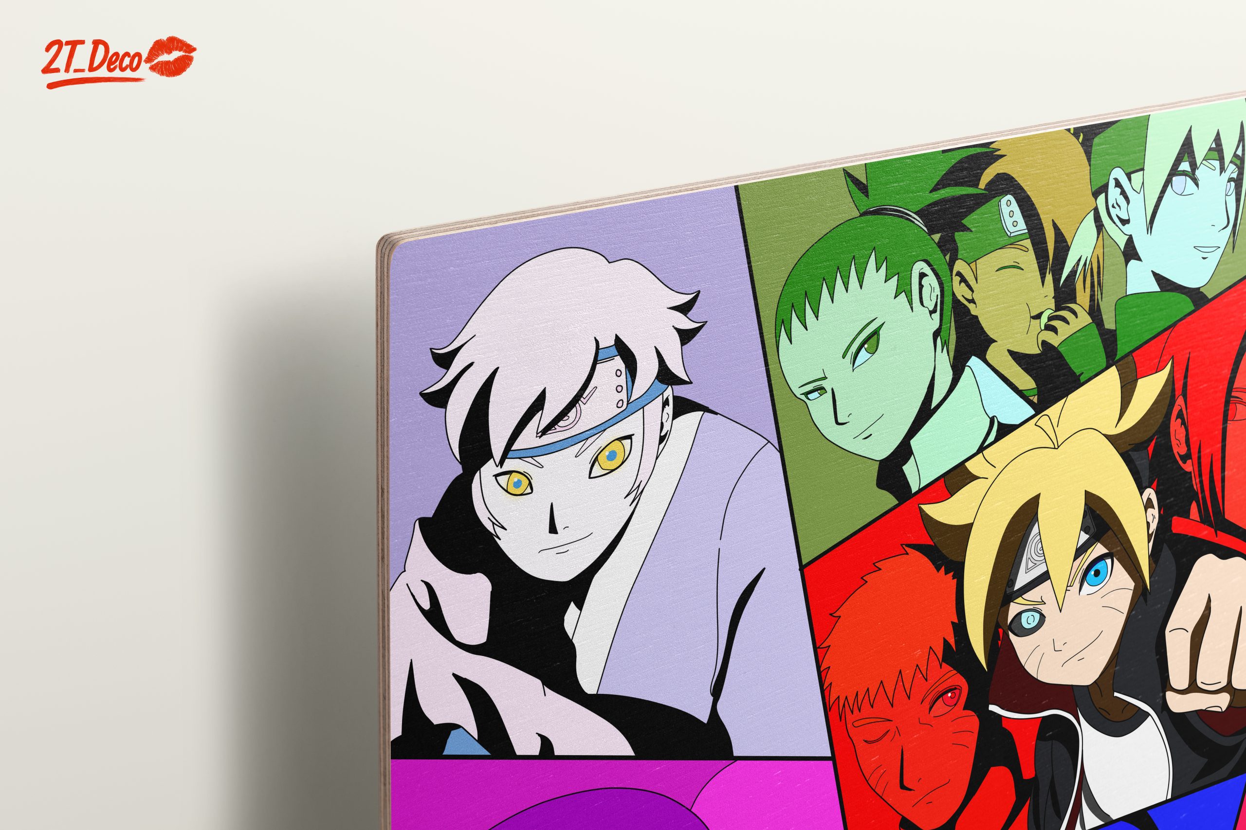 Boruto Character Art in Vibrant Colors - Image 15
