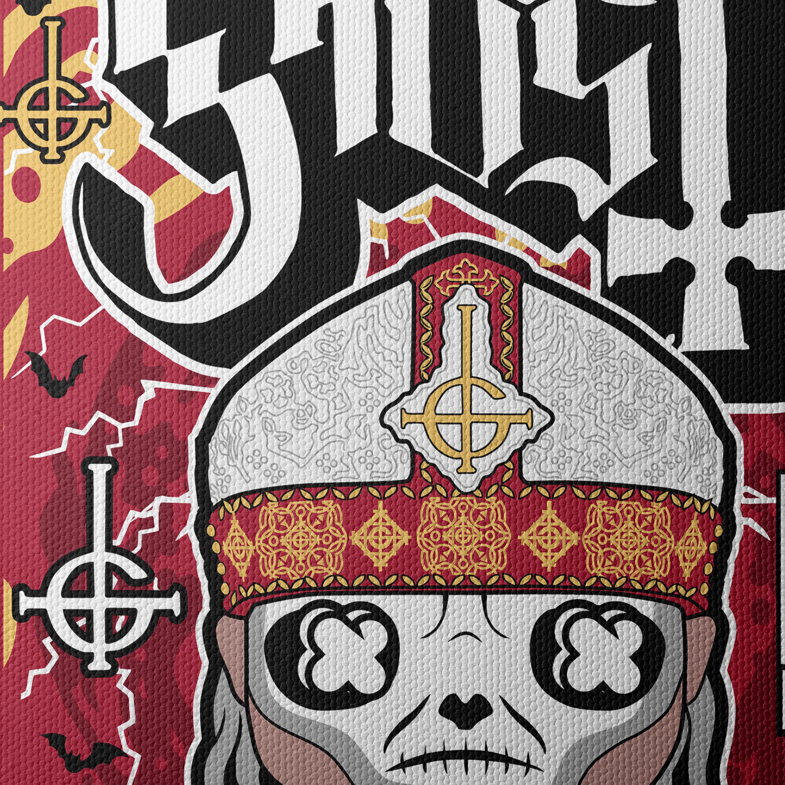 Ghost Band Character Art with Bold Design - Image 4