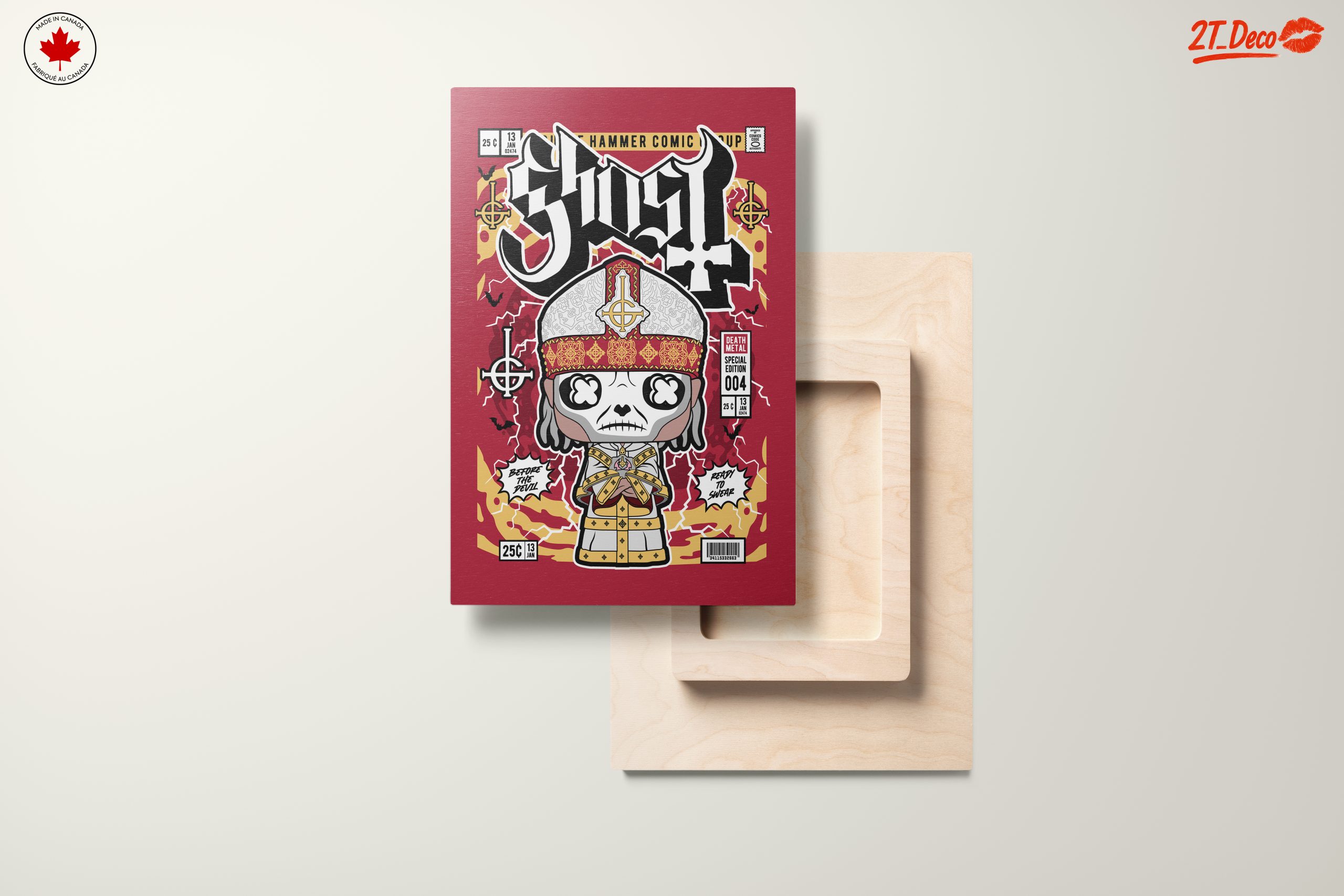 Ghost Band Character Art with Bold Design - Image 11