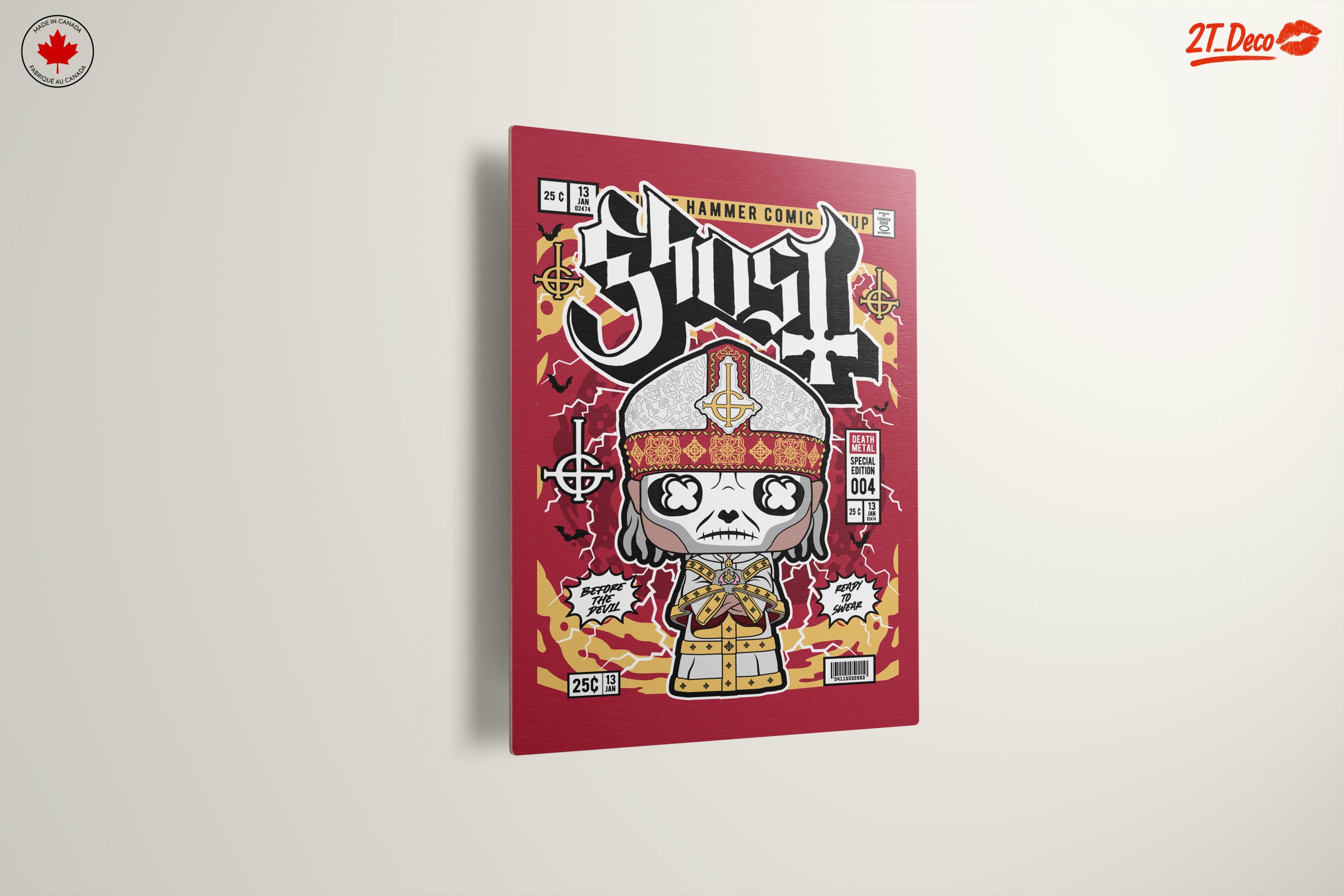 Ghost Band Character Art with Bold Design - Image 13