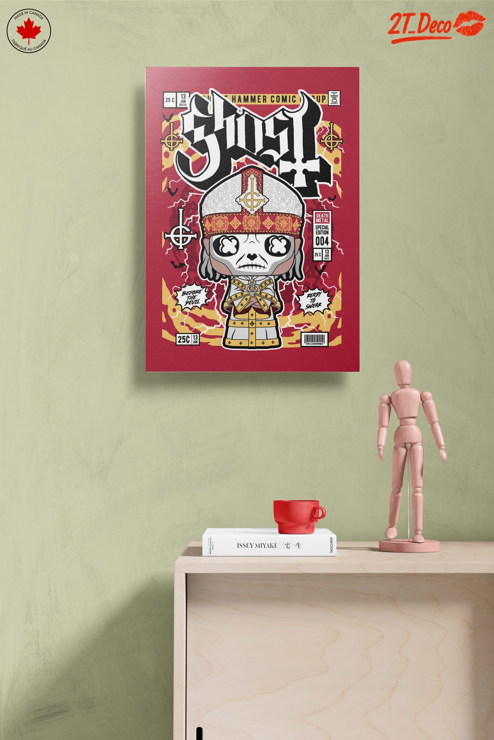 Ghost Band Character Art with Bold Design - Image 14