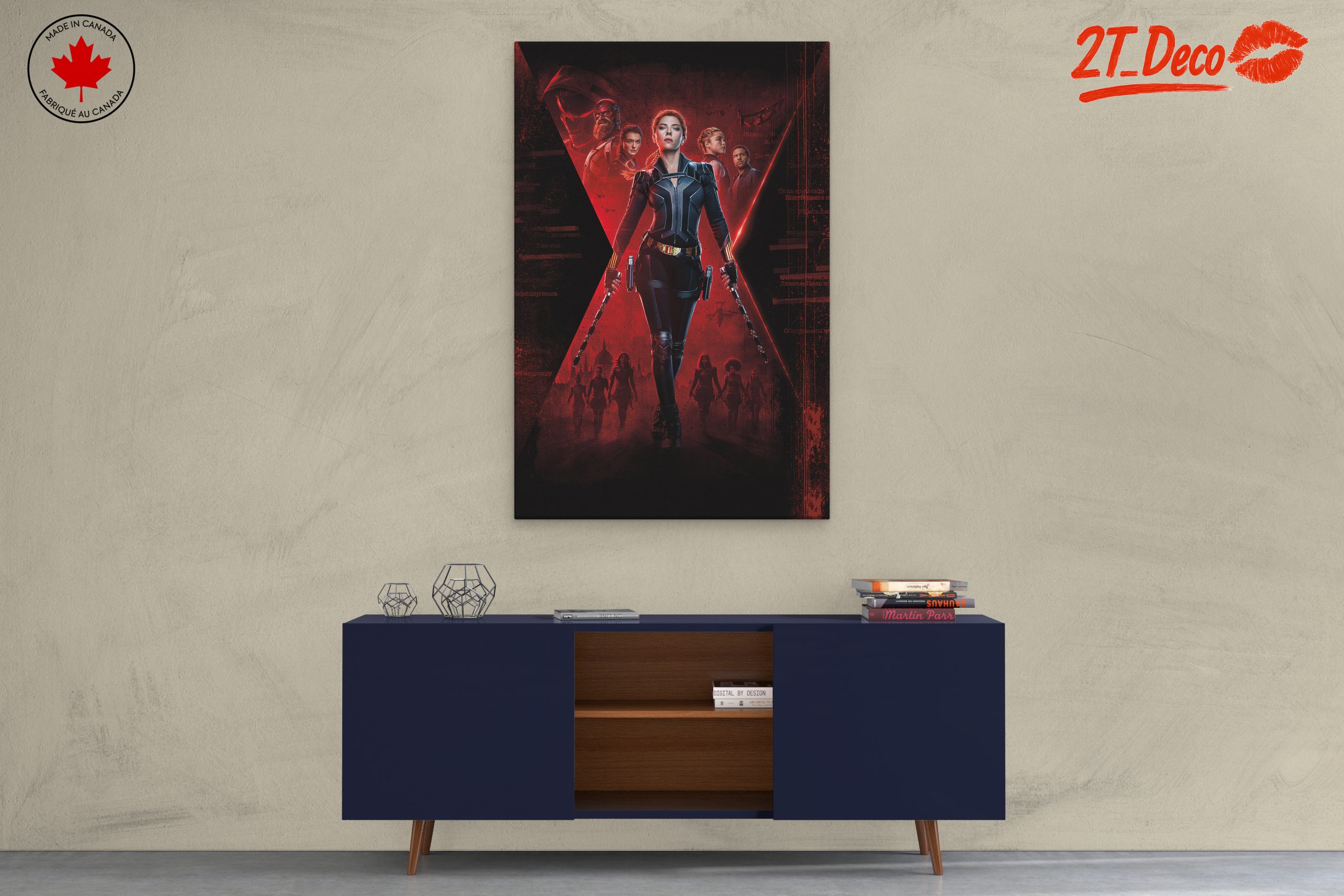 Marvel Black Widow Art Featuring Action and Drama - Image 3