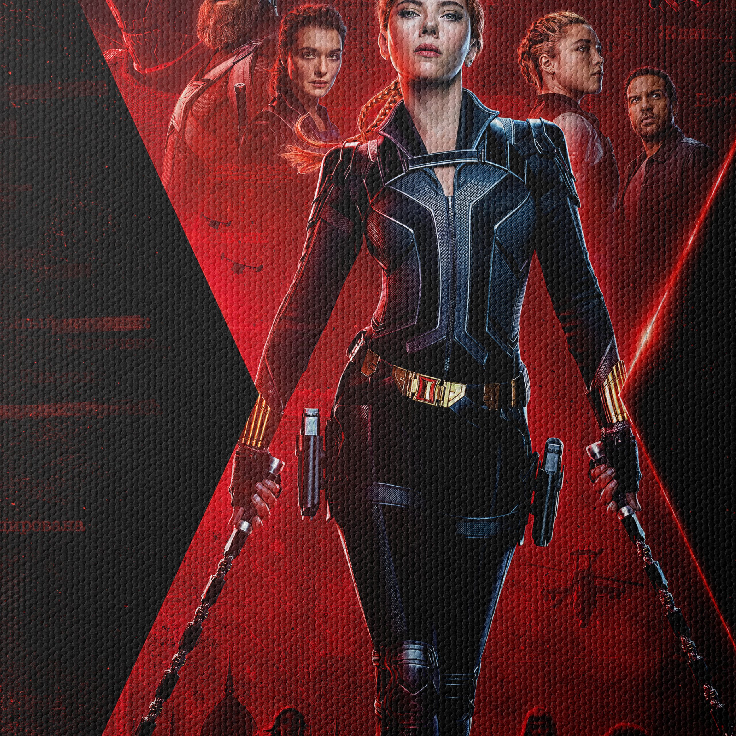 Marvel Black Widow Art Featuring Action and Drama - Image 4