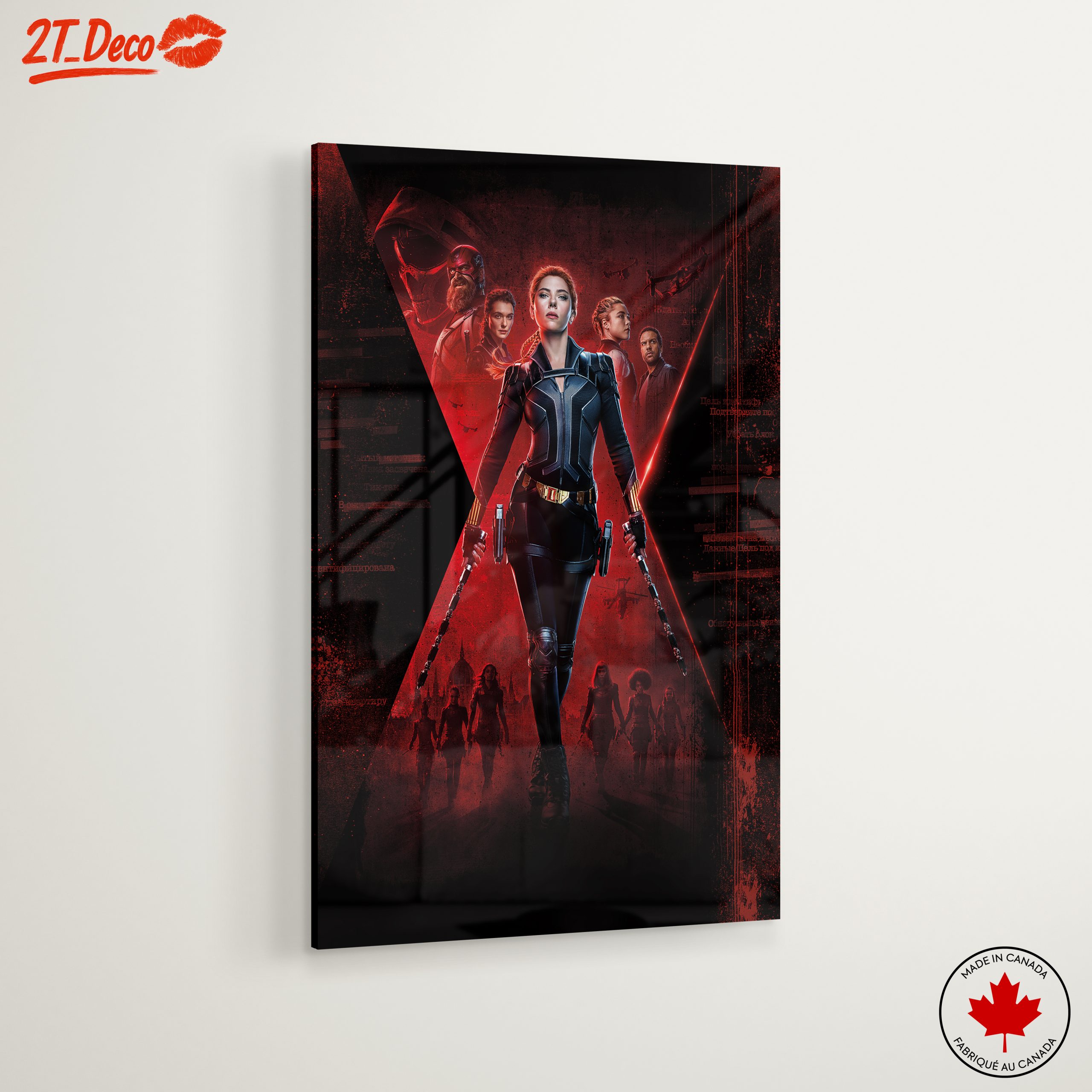 Marvel Black Widow Art Featuring Action and Drama - Image 6
