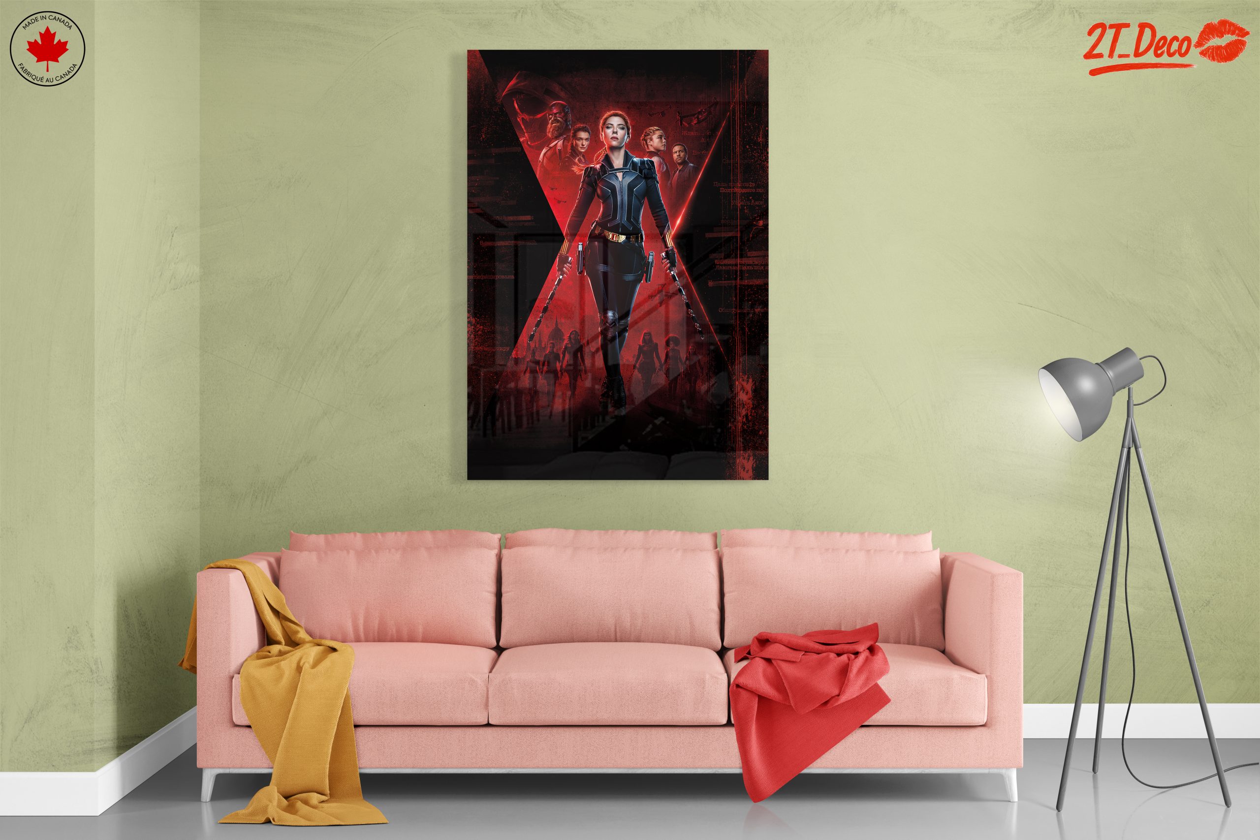 Marvel Black Widow Art Featuring Action and Drama - Image 7