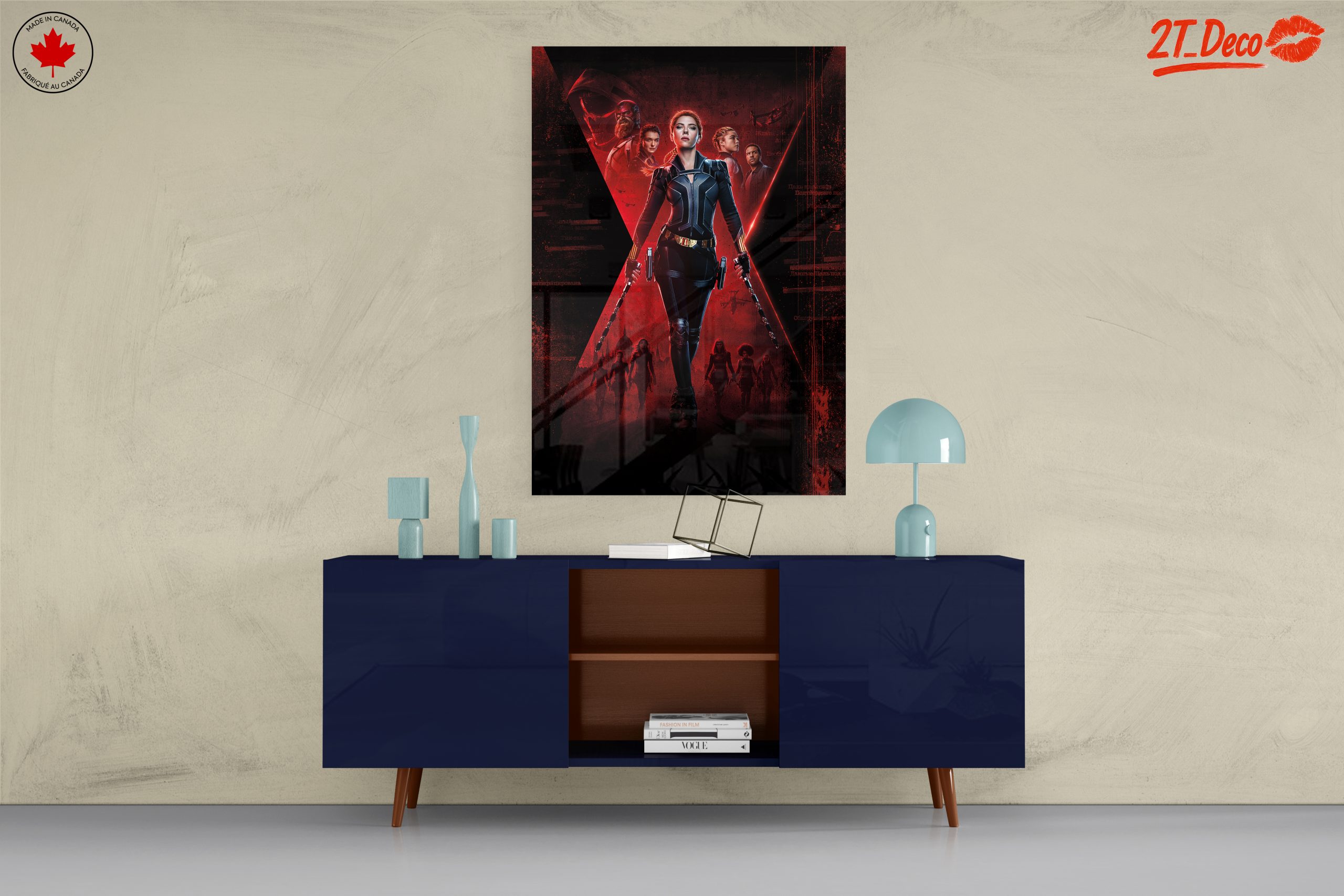 Marvel Black Widow Art Featuring Action and Drama - Image 8
