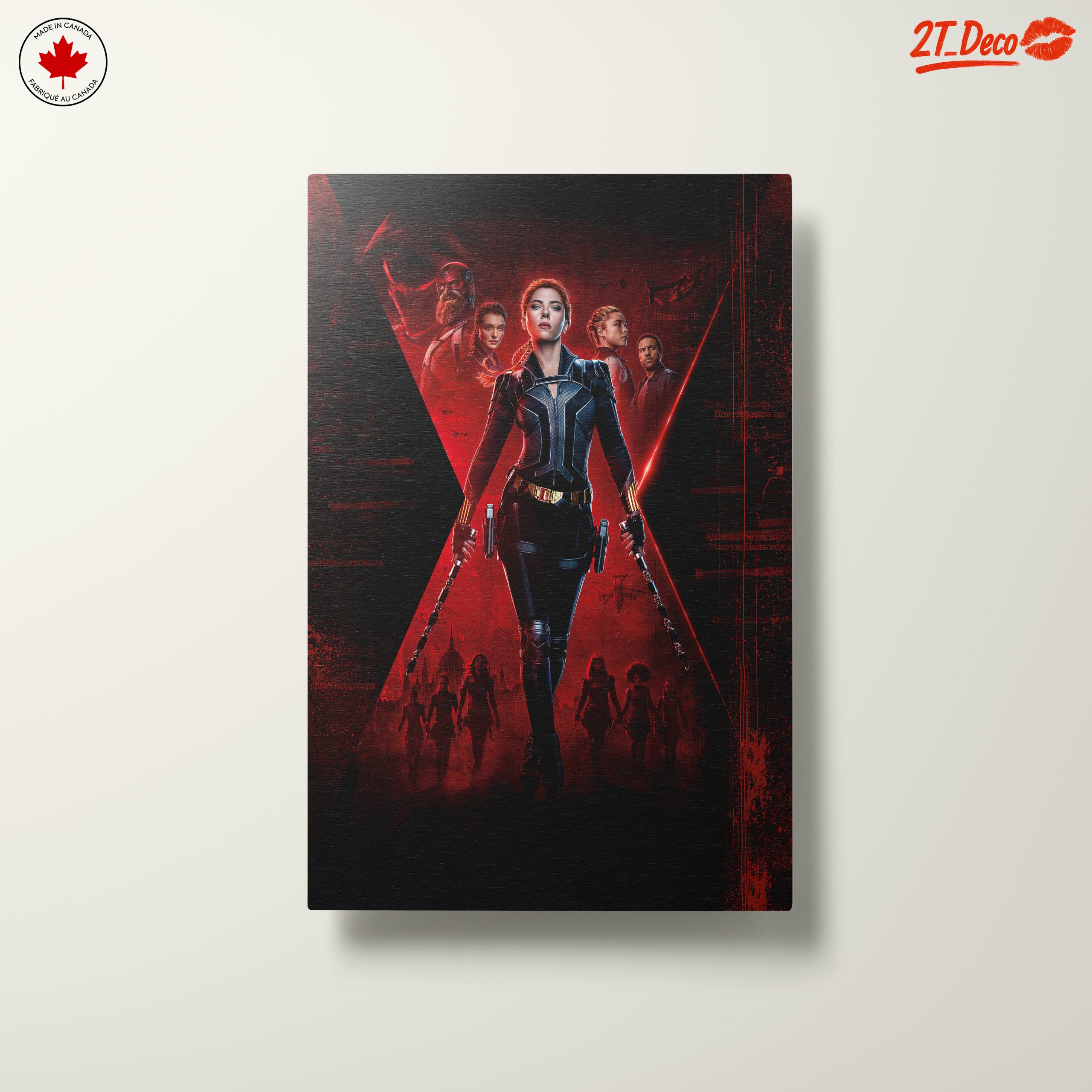 Marvel Black Widow Art Featuring Action and Drama - Image 10