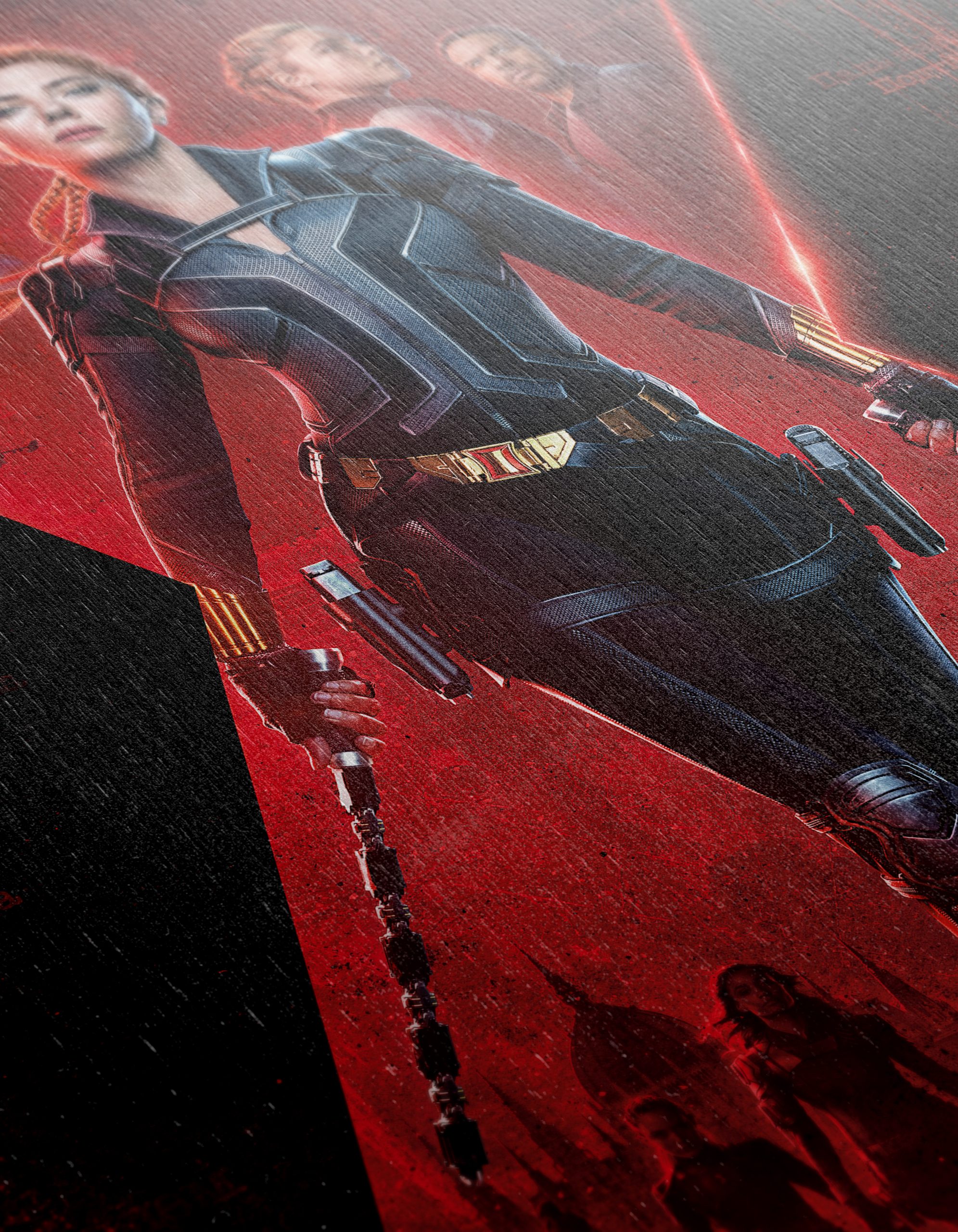 Marvel Black Widow Art Featuring Action and Drama - Image 12