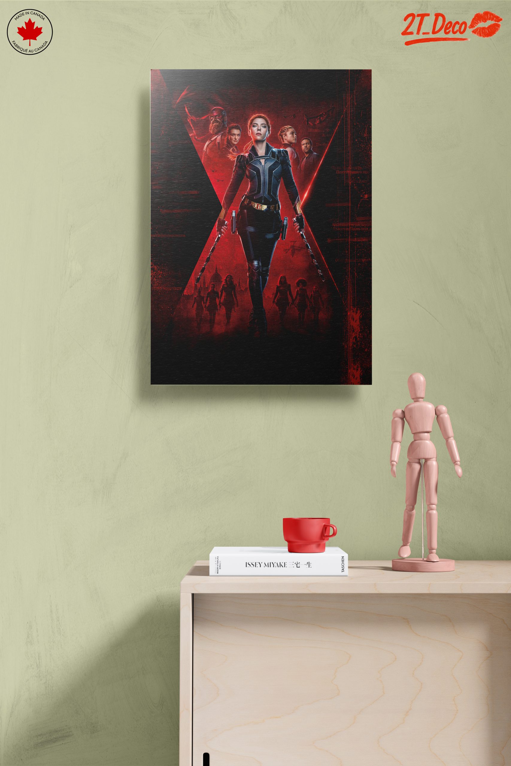 Marvel Black Widow Art Featuring Action and Drama - Image 14
