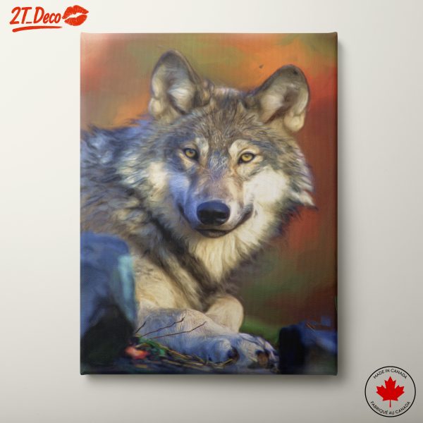 Artistic Wolf for Animal Lovers