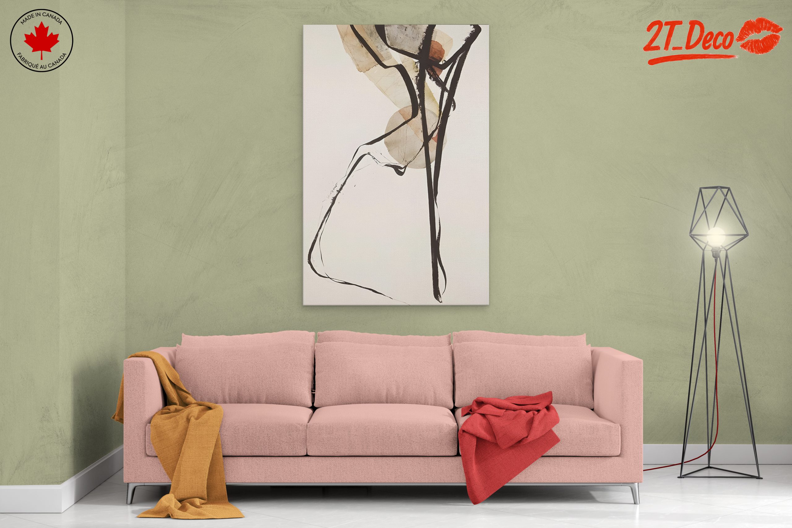 Dynamic Abstract Figure Artwork - Image 2